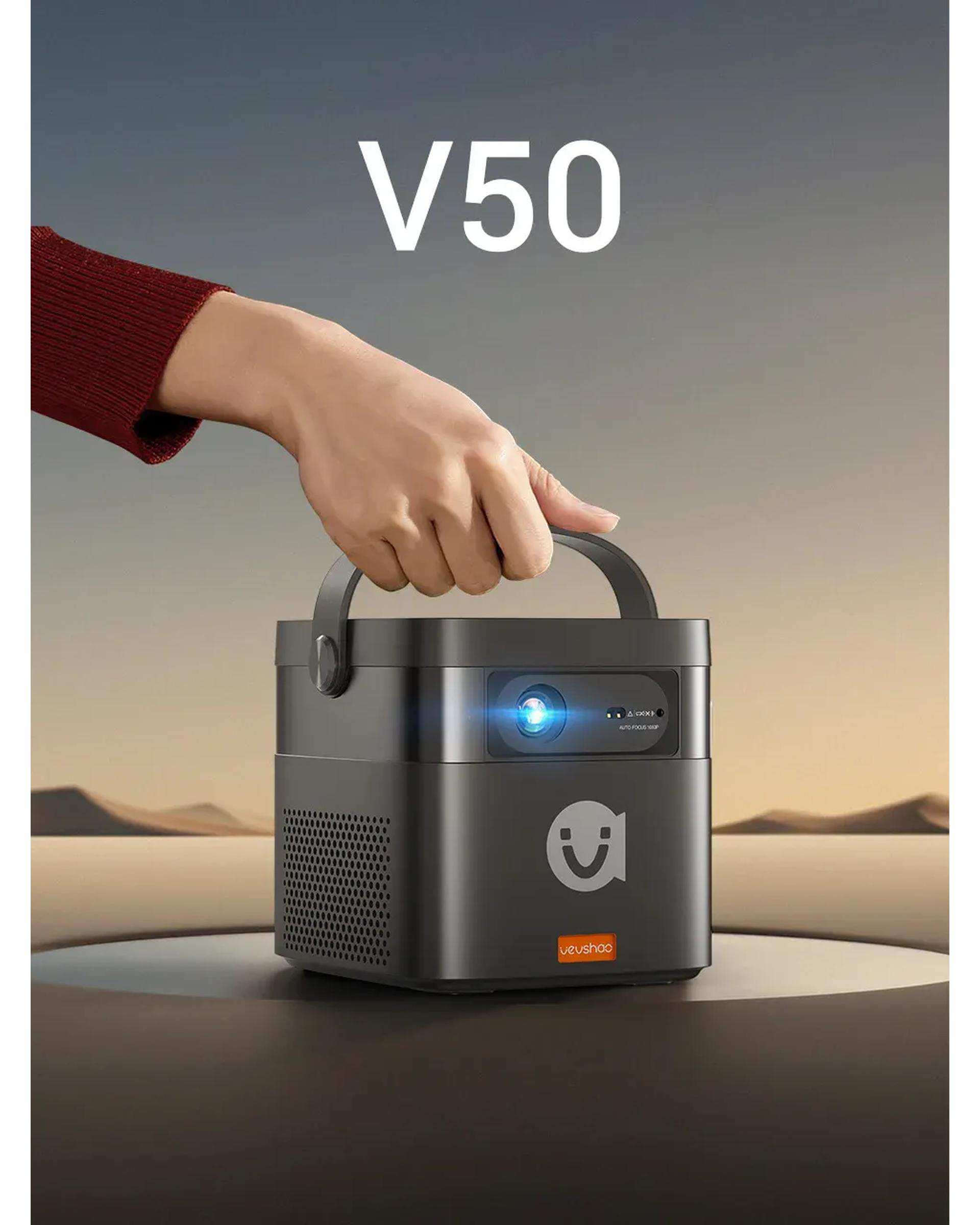 ویدئو پروژکتور وی واچ مدل vevshao smart projector
V50