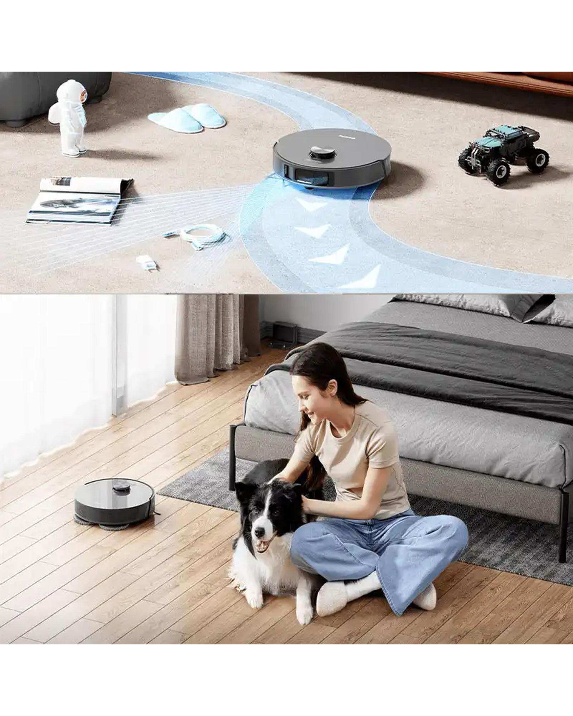 جارو رباتیک مشکی دریم Dreame مدل Bot Robot Vacuum
L10 S Pro