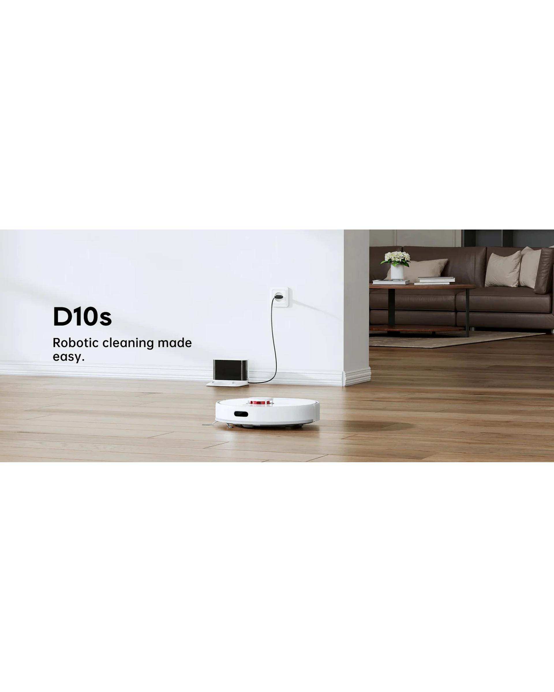 جارو رباتیک سفید دریم Dreame مدل Bot Robot Vacuum
 D10S+A15:S15