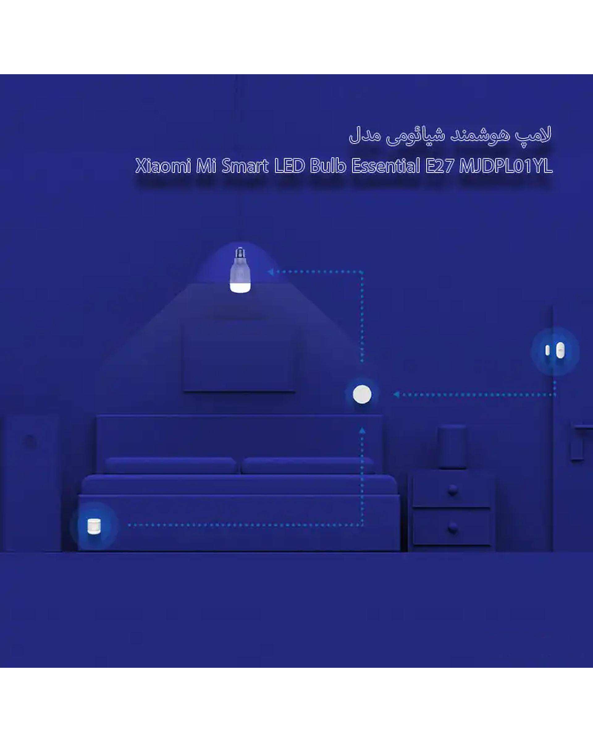 لامپ هوشمند شیائومی Xiaomi مدل Mi Smart LED Bulb Essential E27 MJDPL01YL