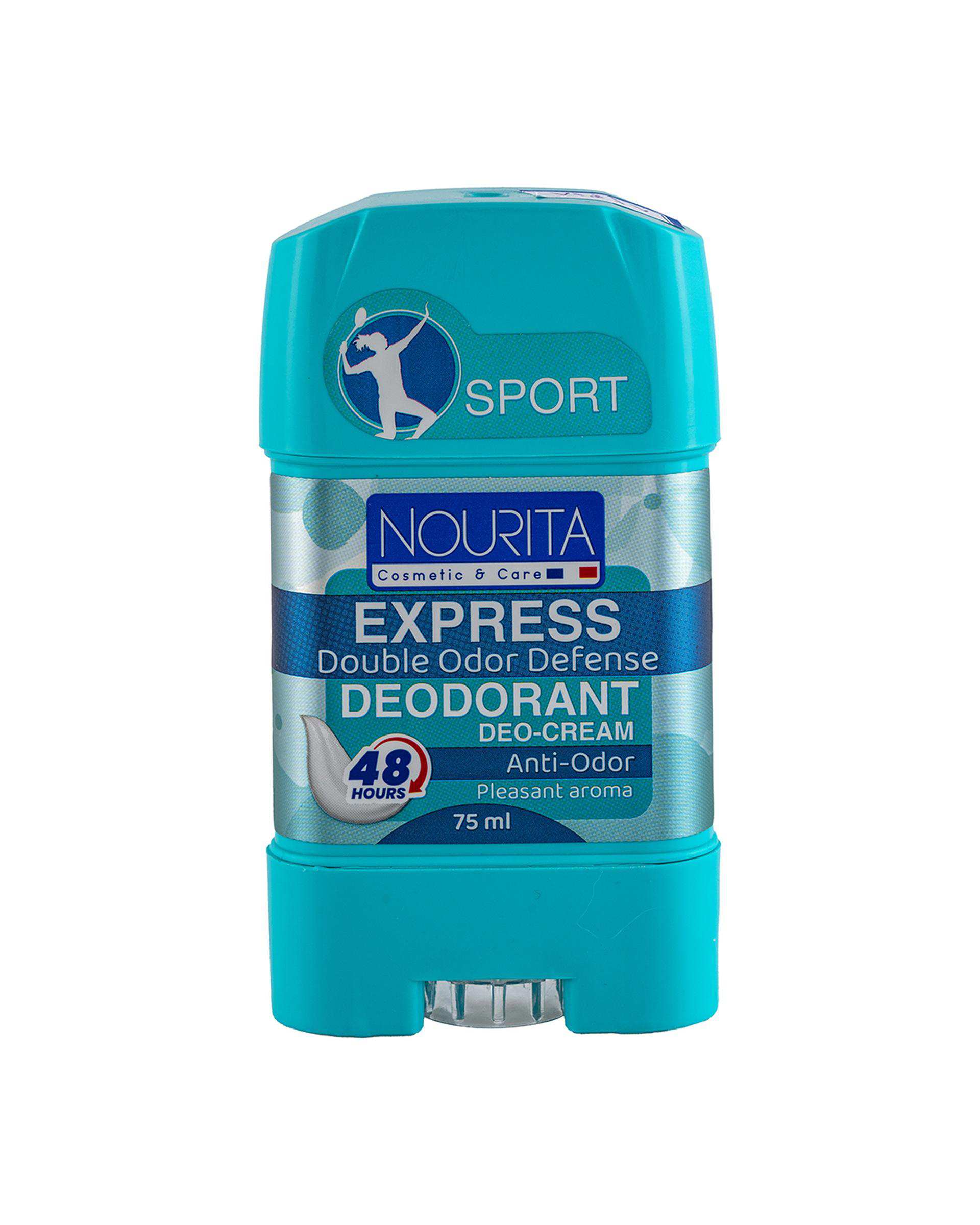 مام استیک کرمی ضد تعریق نوریتا Nourita مدل Express حجم 75ml