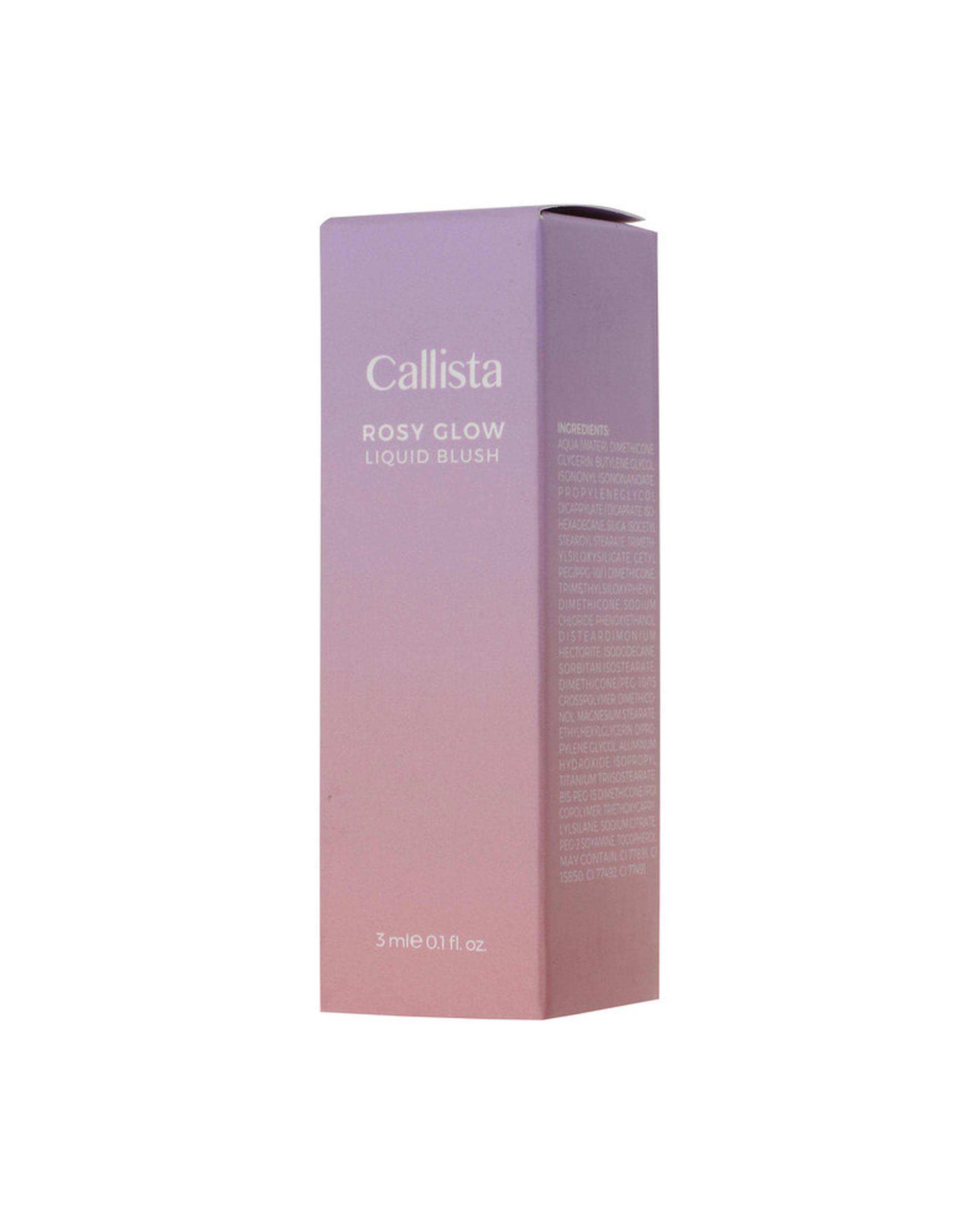 رژگونه مایع کالیستا Callsta مدل Rosy Glow شماره 10 حجم 3ml