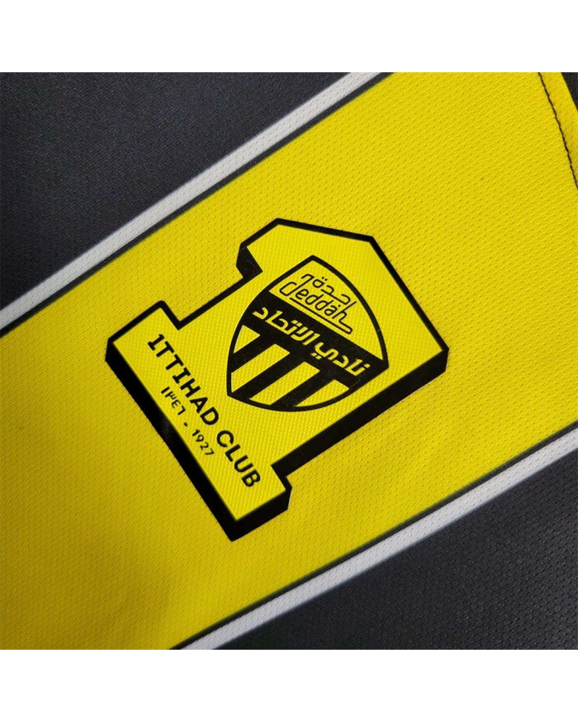 ست تی شرت و شلوارک ورزشی مردانه مدل الاتحاد عربستان Home 2024