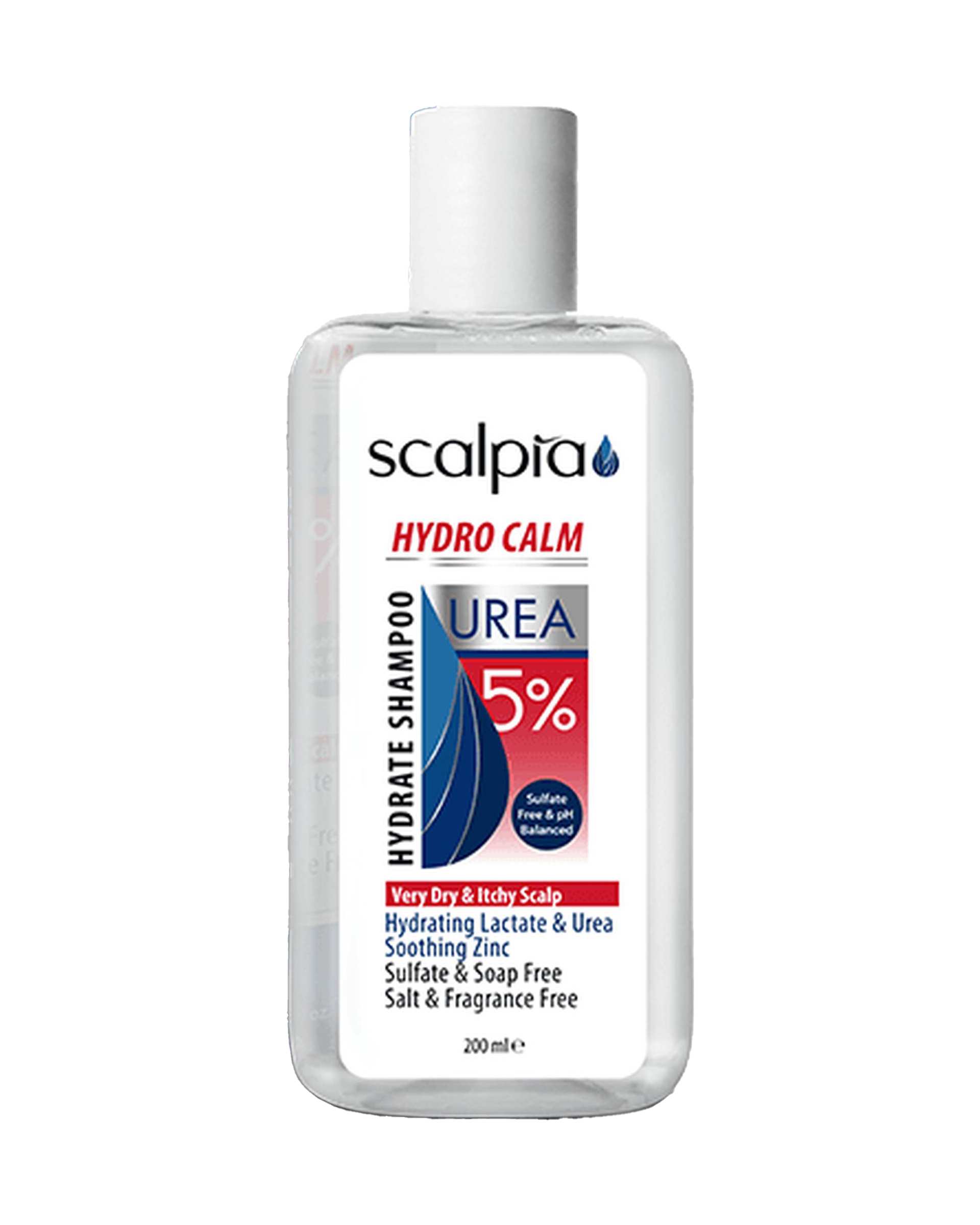 شامپو مرطوب کننده موهای بسیار خشک اسکالپیا Scalpia حاوی 5% اوره 200ml