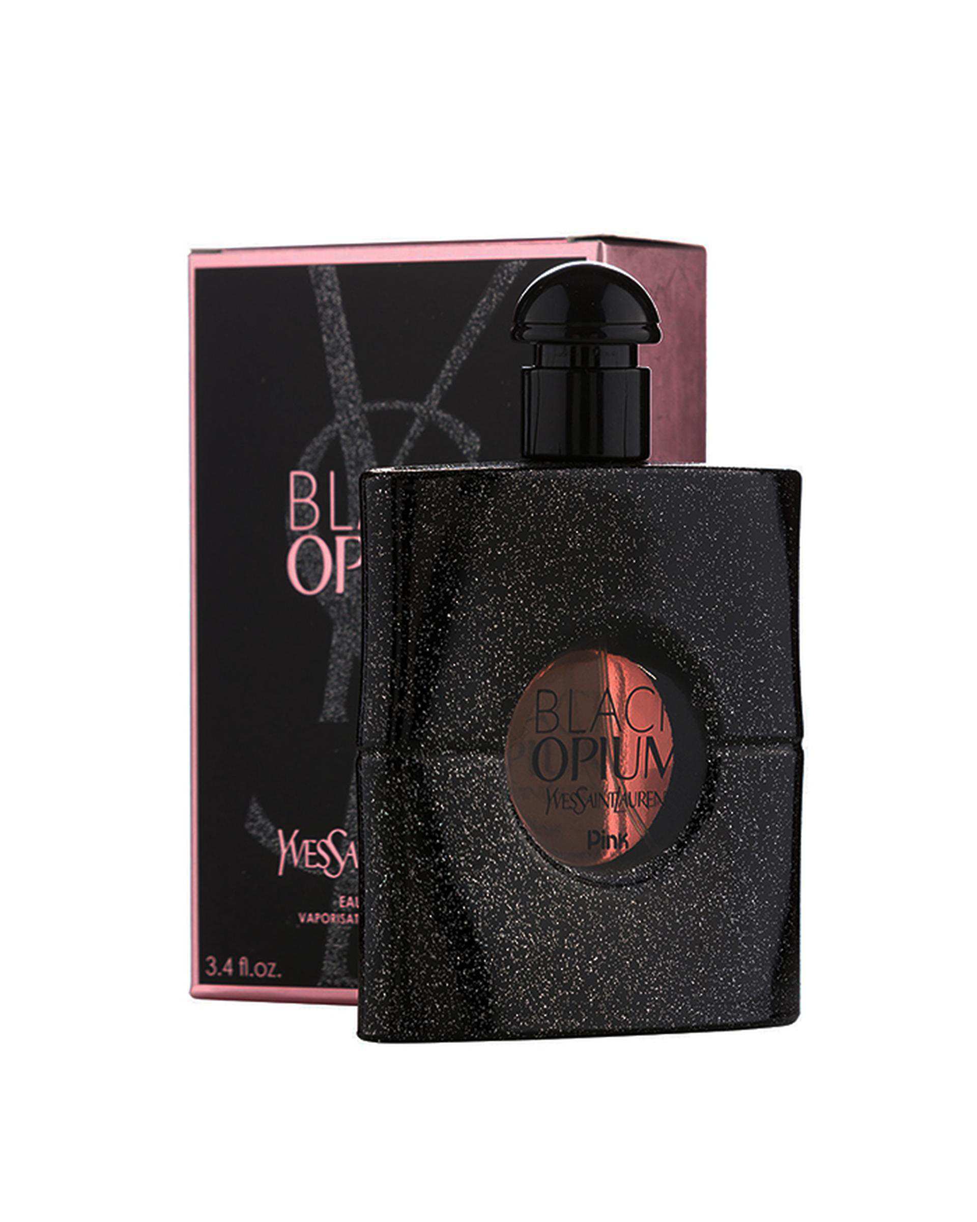 عطر زنانه پینک ویژوال Pink Visual مدل ایو سن لورن بلک اپیوم Yves Saint Laurent Black Opium حجم 80ml