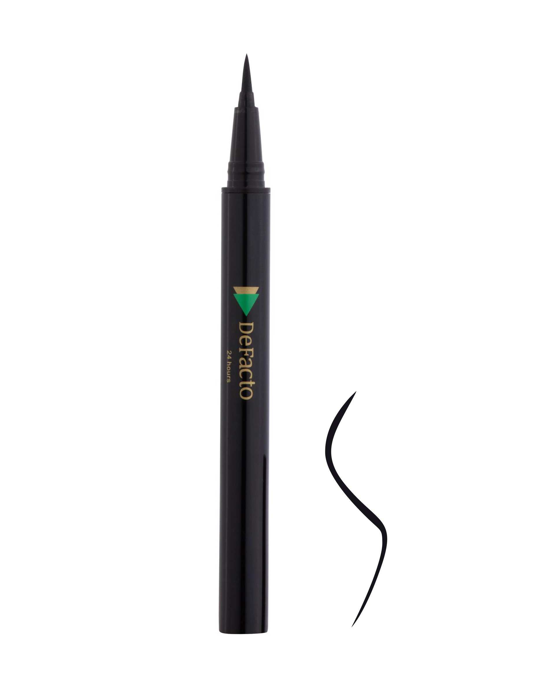 خط چشم ماژیکی ضد آب دیفکتو Defacto مدل Super Matte