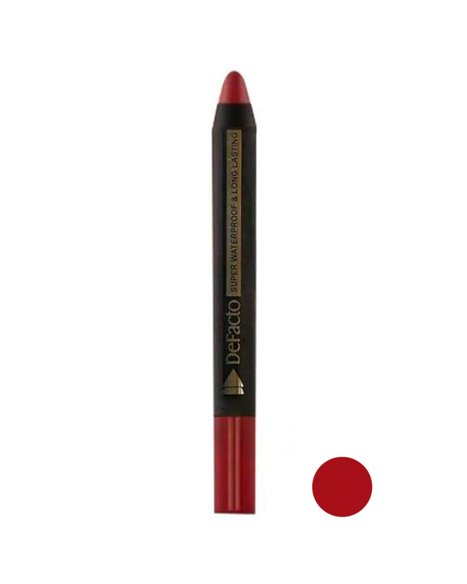 رژ لب مدادی دیفکتو Defacto مدل Super Waterproof شماره D02