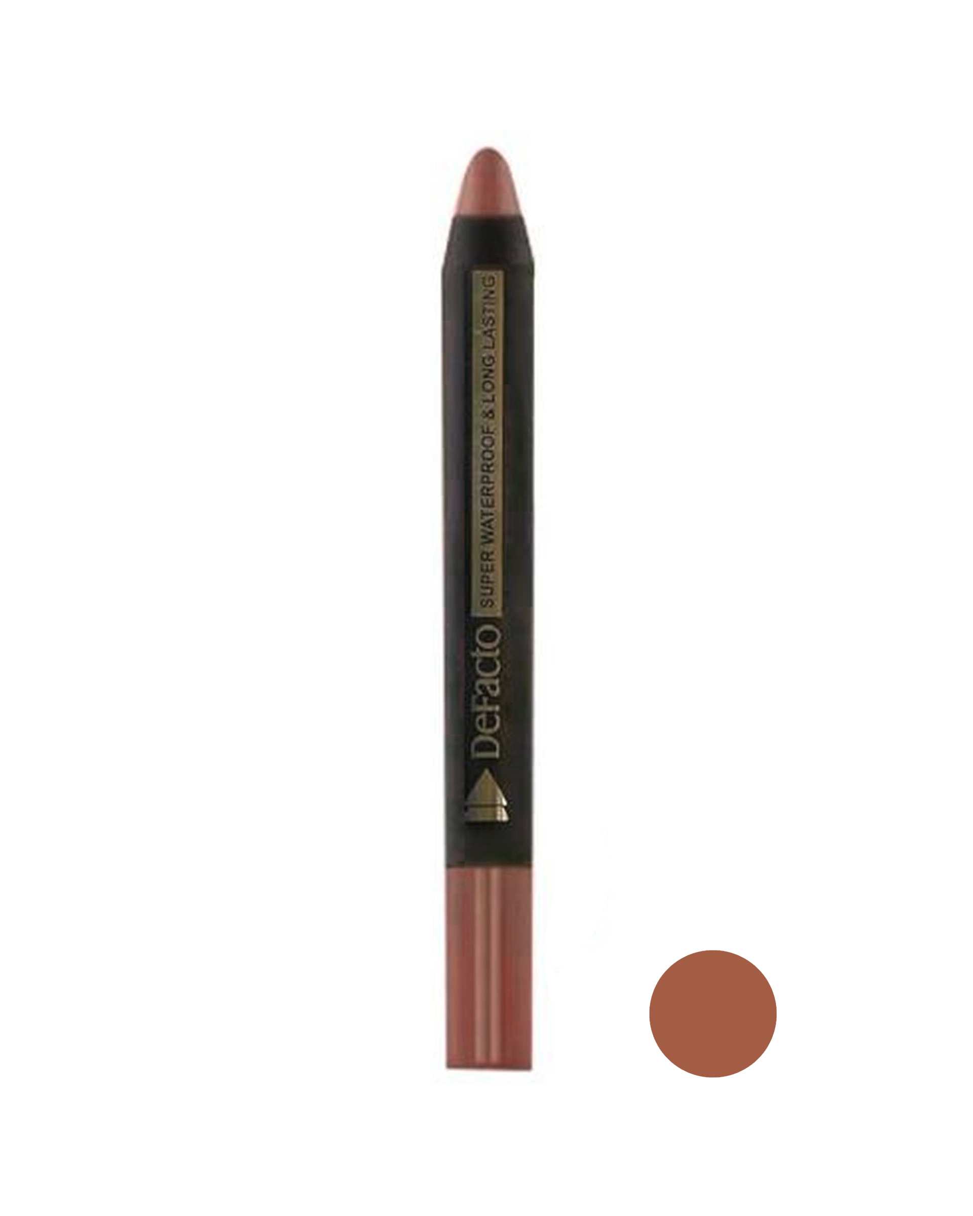 رژ لب مدادی دیفکتو Defacto مدل Super Waterproof شماره D09