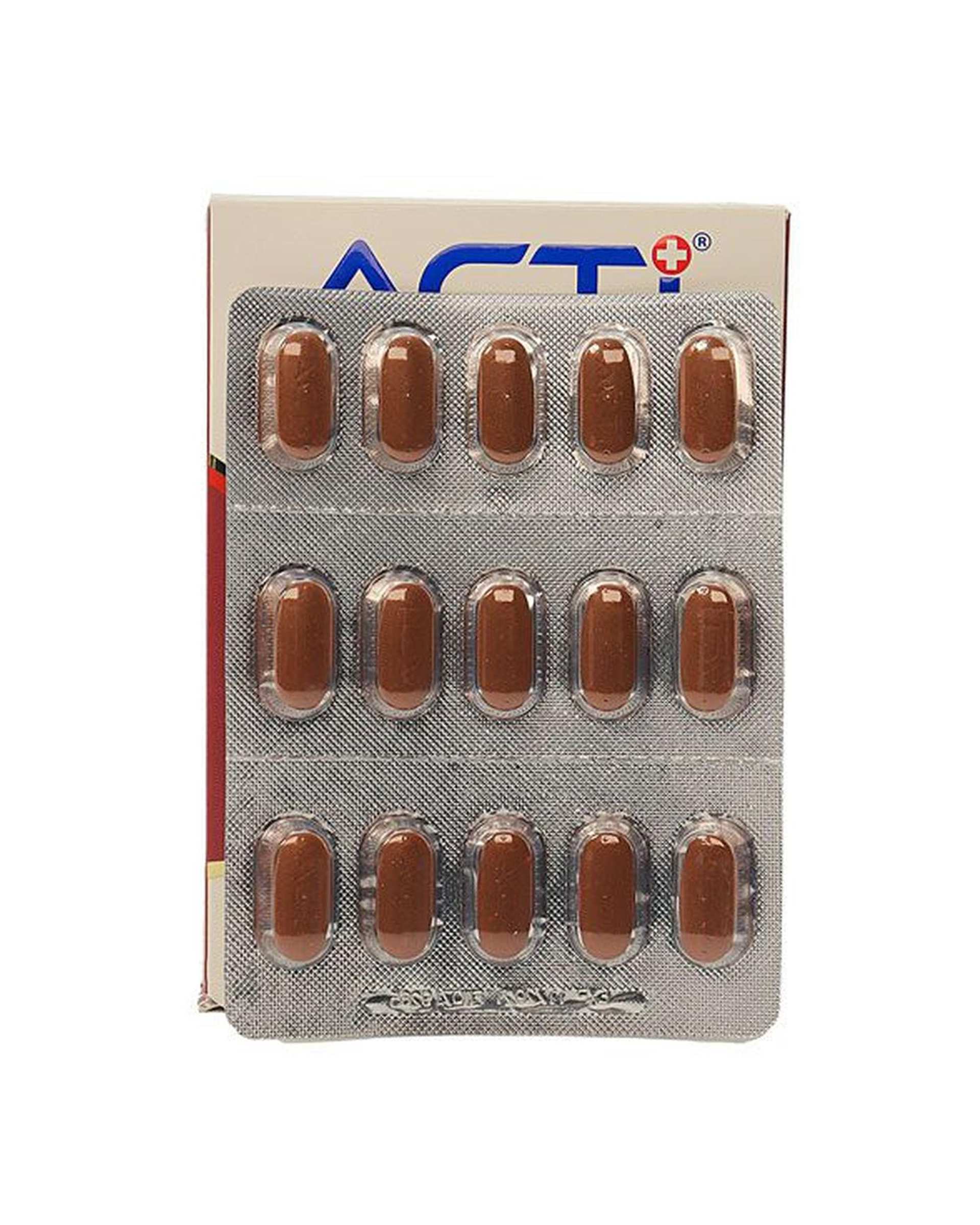 قرص اکتی درم لیبرتی بسته 30 عددی