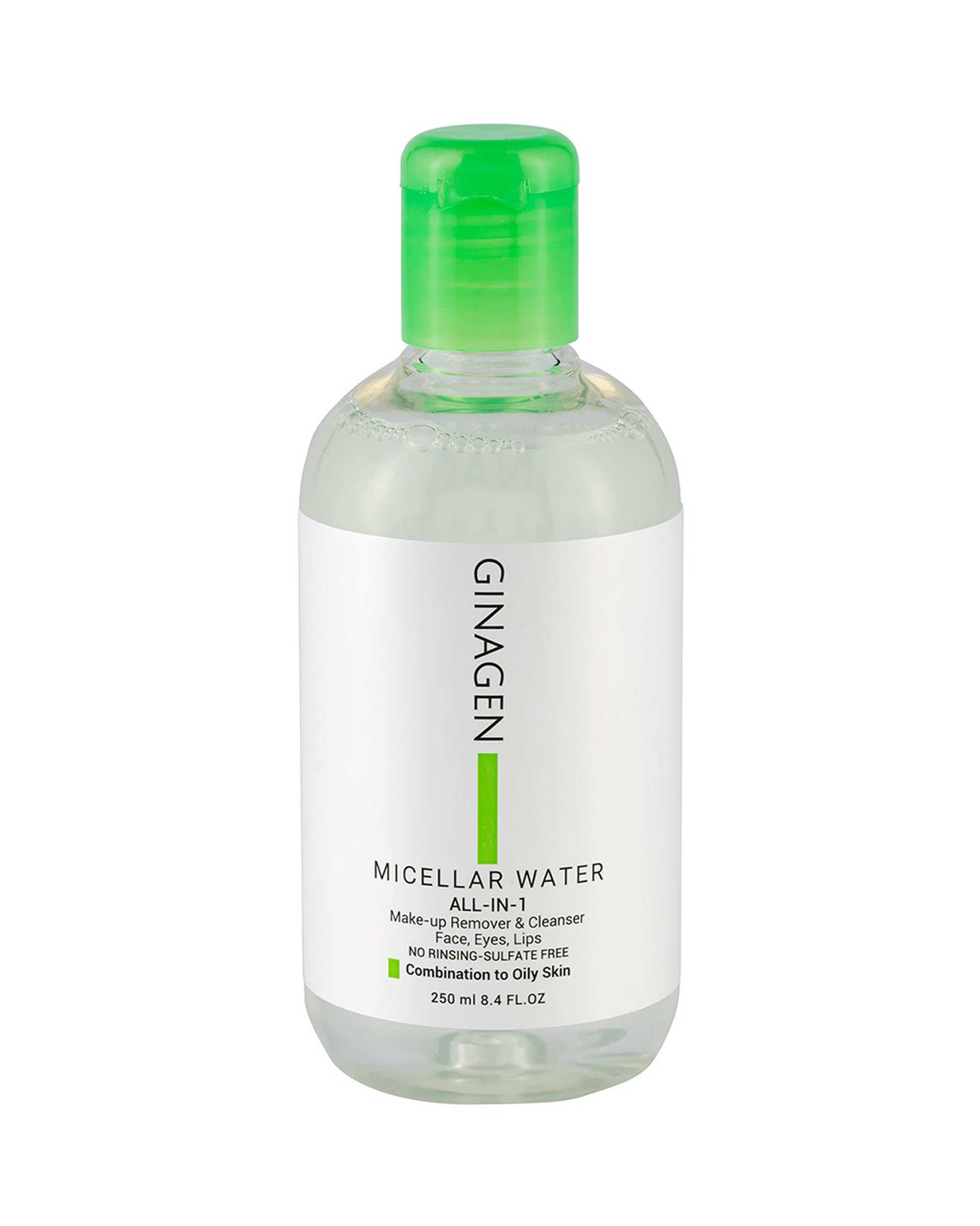 میسلار واتر ژیناژن Ginagen مدل Deep Clean مخصوص پوست چرب 250ml