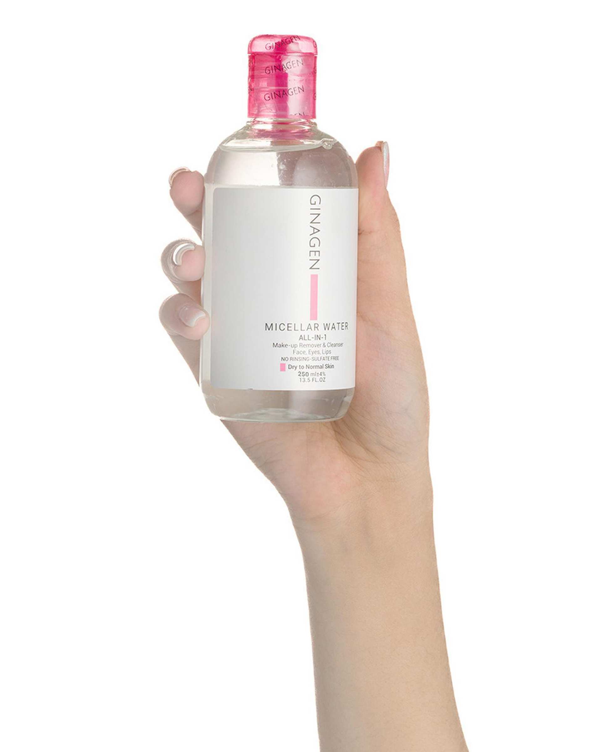 میسلار واتر ژیناژن Ginagen مدل Deep Clean مخصوص پوست خشک 200ml