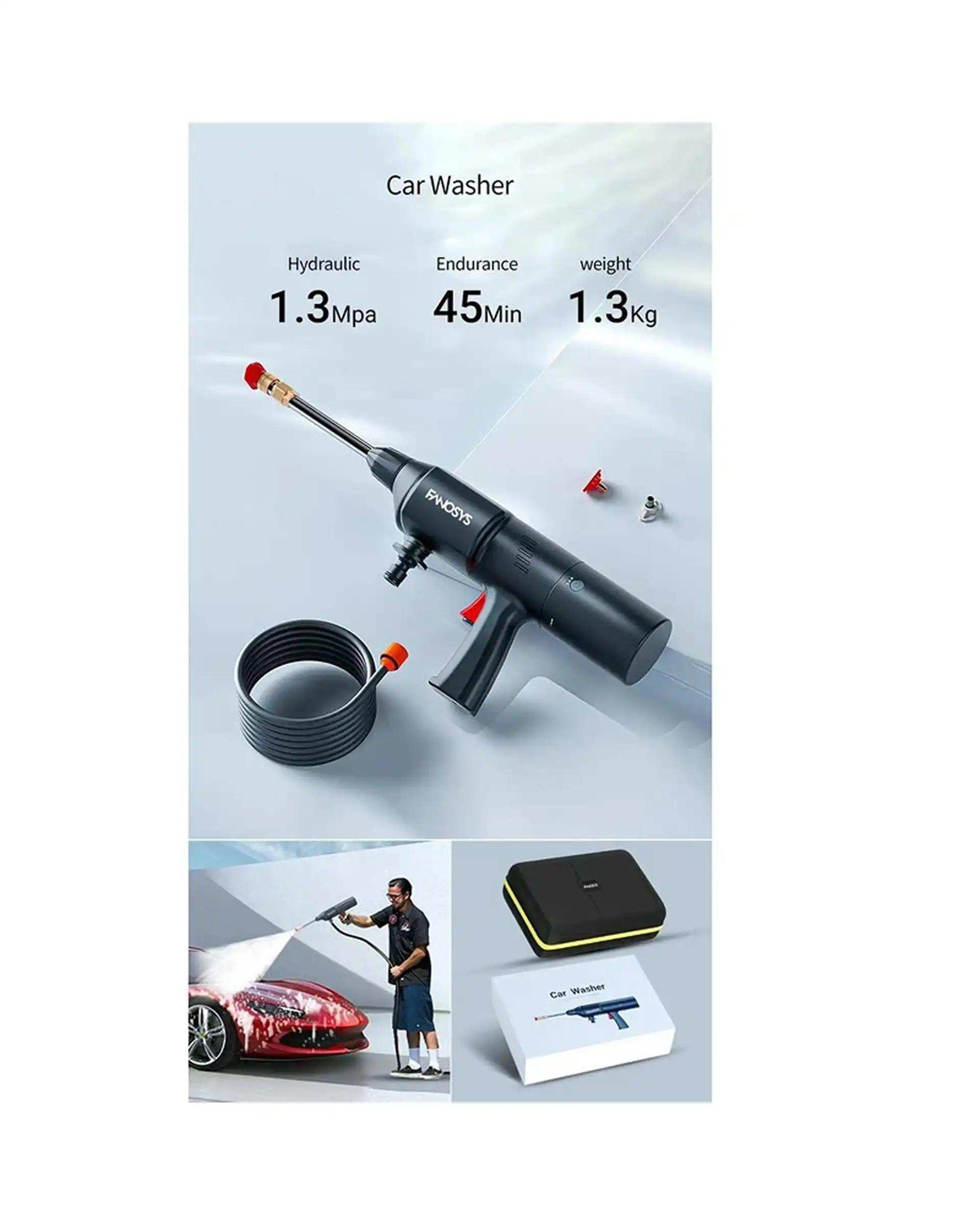 کارواش شارژی قابل حمل مدل Fanosys Car Washer BY-XCJ01