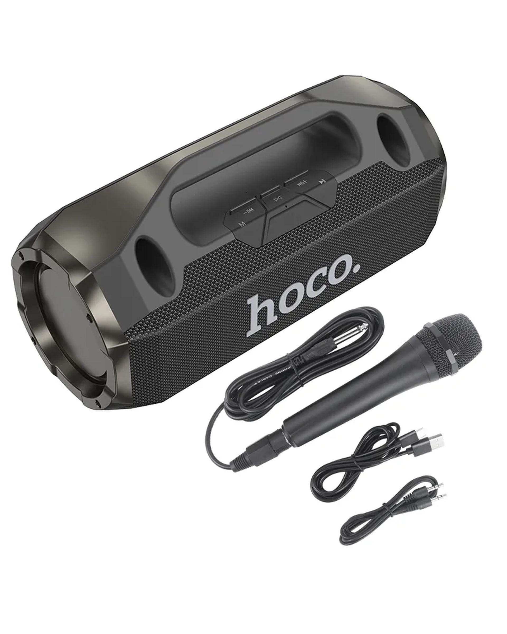 اسپیکر بلوتوثی قابل حمل مشکی هوکو HOCO مدل HA3