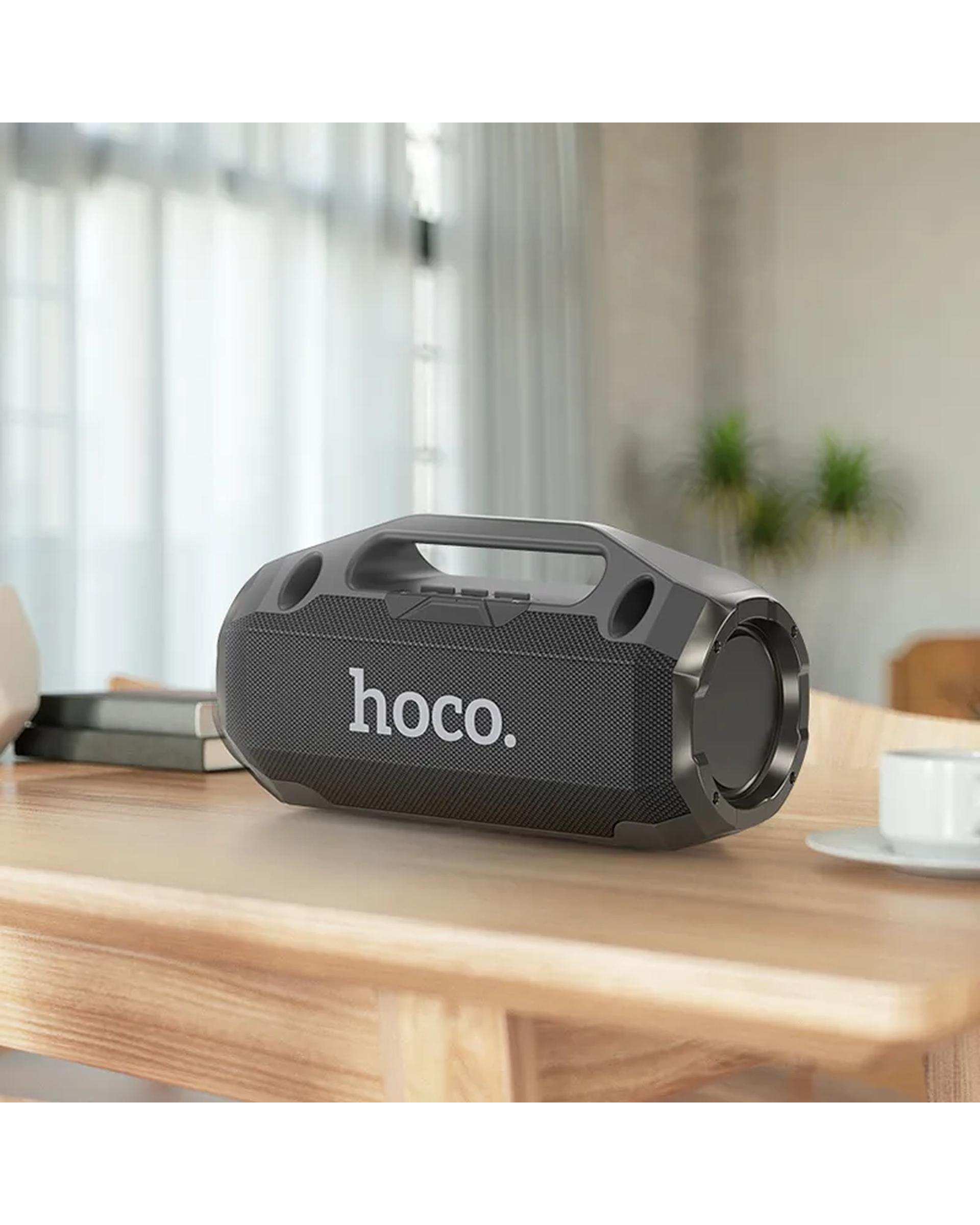 اسپیکر بلوتوثی قابل حمل مشکی هوکو HOCO مدل HA3