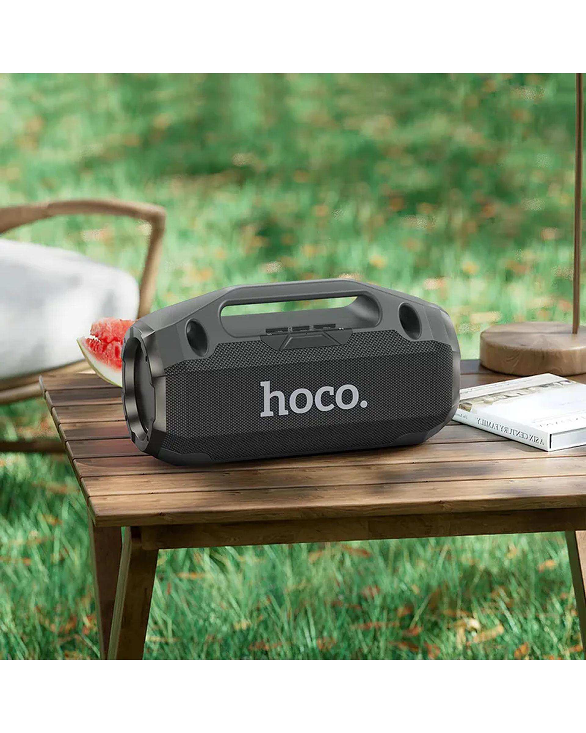 اسپیکر بلوتوثی قابل حمل مشکی هوکو HOCO مدل HA3