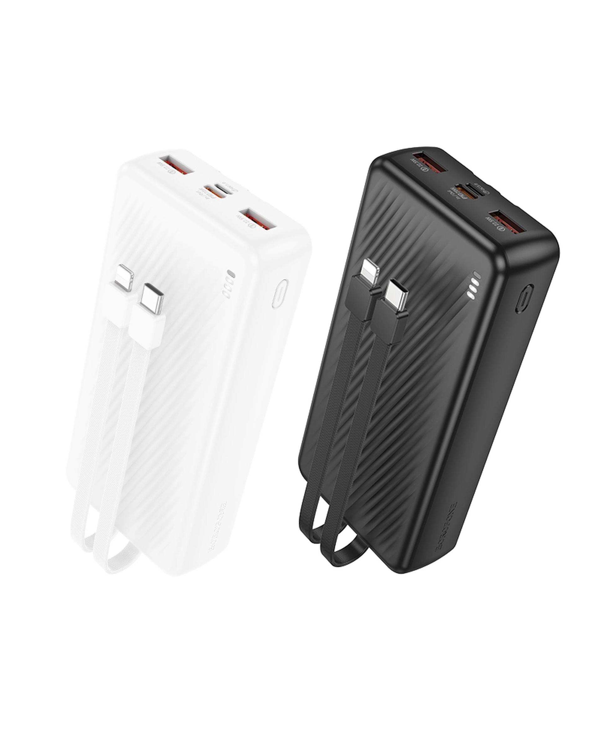 پاور بانک مشکی بروفون BOROFONE مدل BJ57A 22.5W ظرفیت 20000 میلی آمپر ساعت
