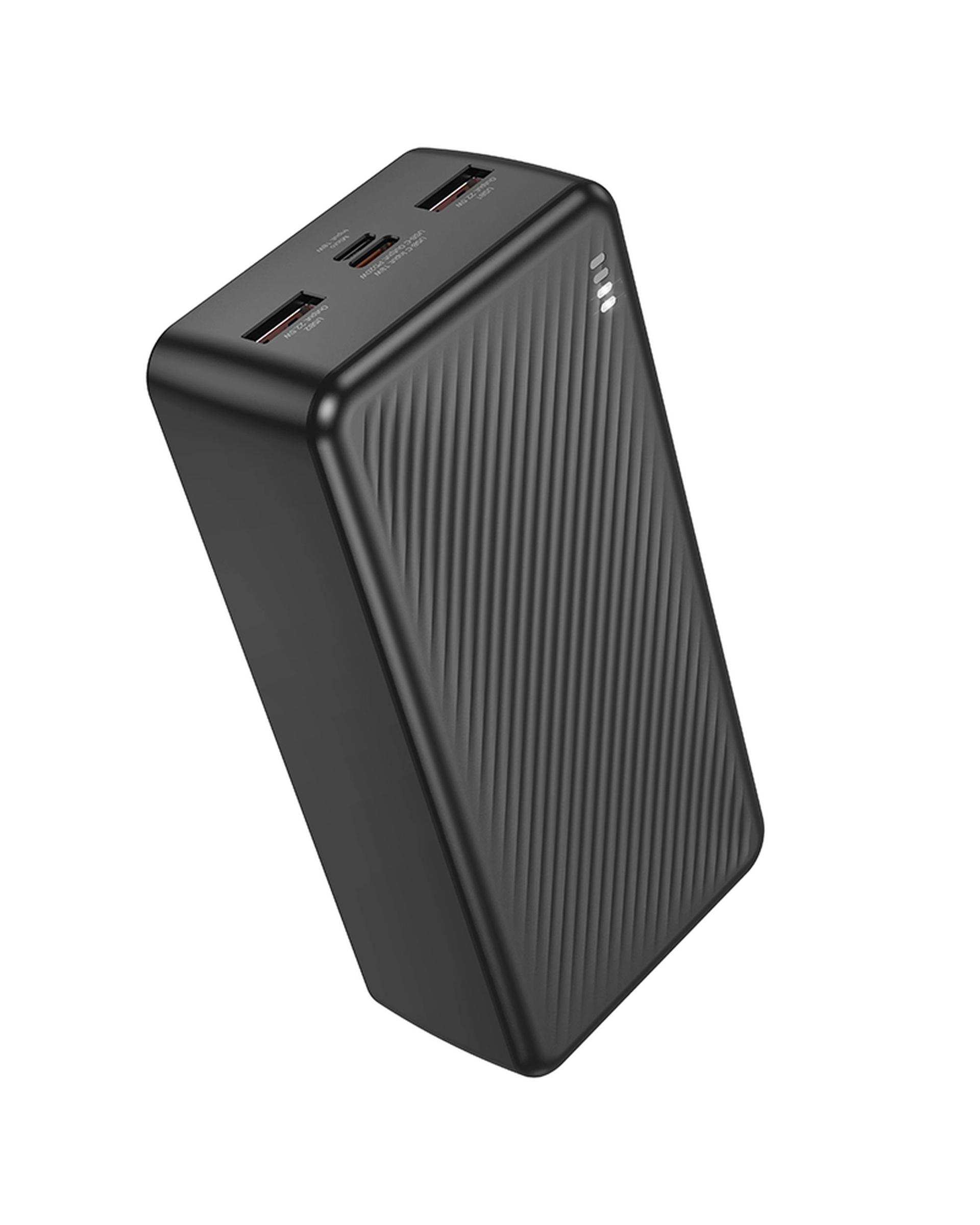 پاور بانک مشکی بروفون BOROFONE مدل BJ56B 22.5W ظرفیت 30000 میلی آمپر ساعت