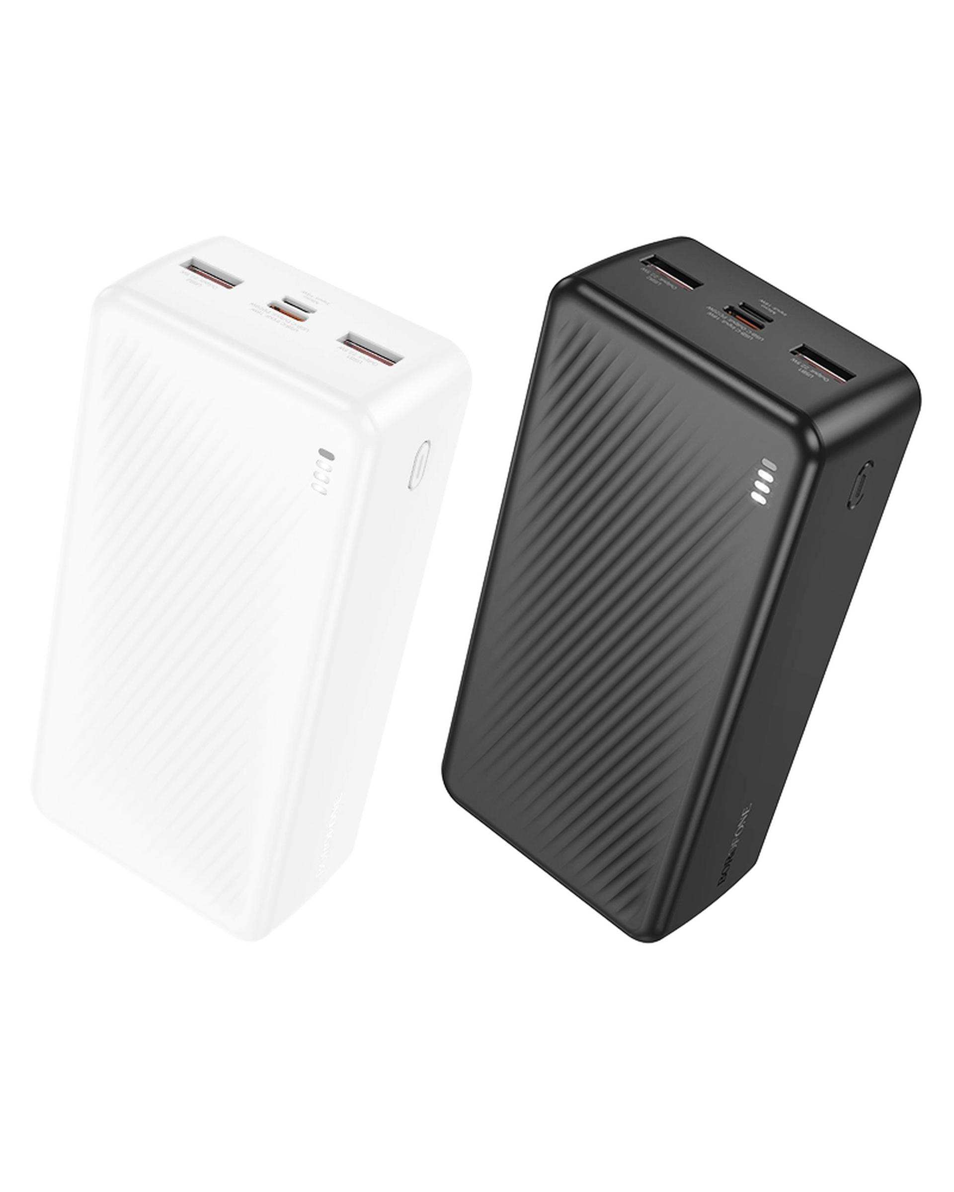 پاور بانک مشکی بروفون BOROFONE مدل BJ56B 22.5W ظرفیت 30000 میلی آمپر ساعت
