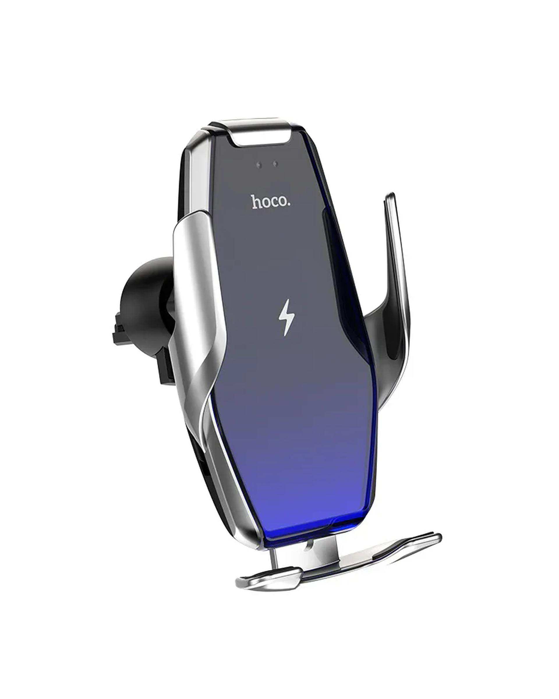 هولدر شارژر وایرلس نقره ای هوکو HOCO مدل S14