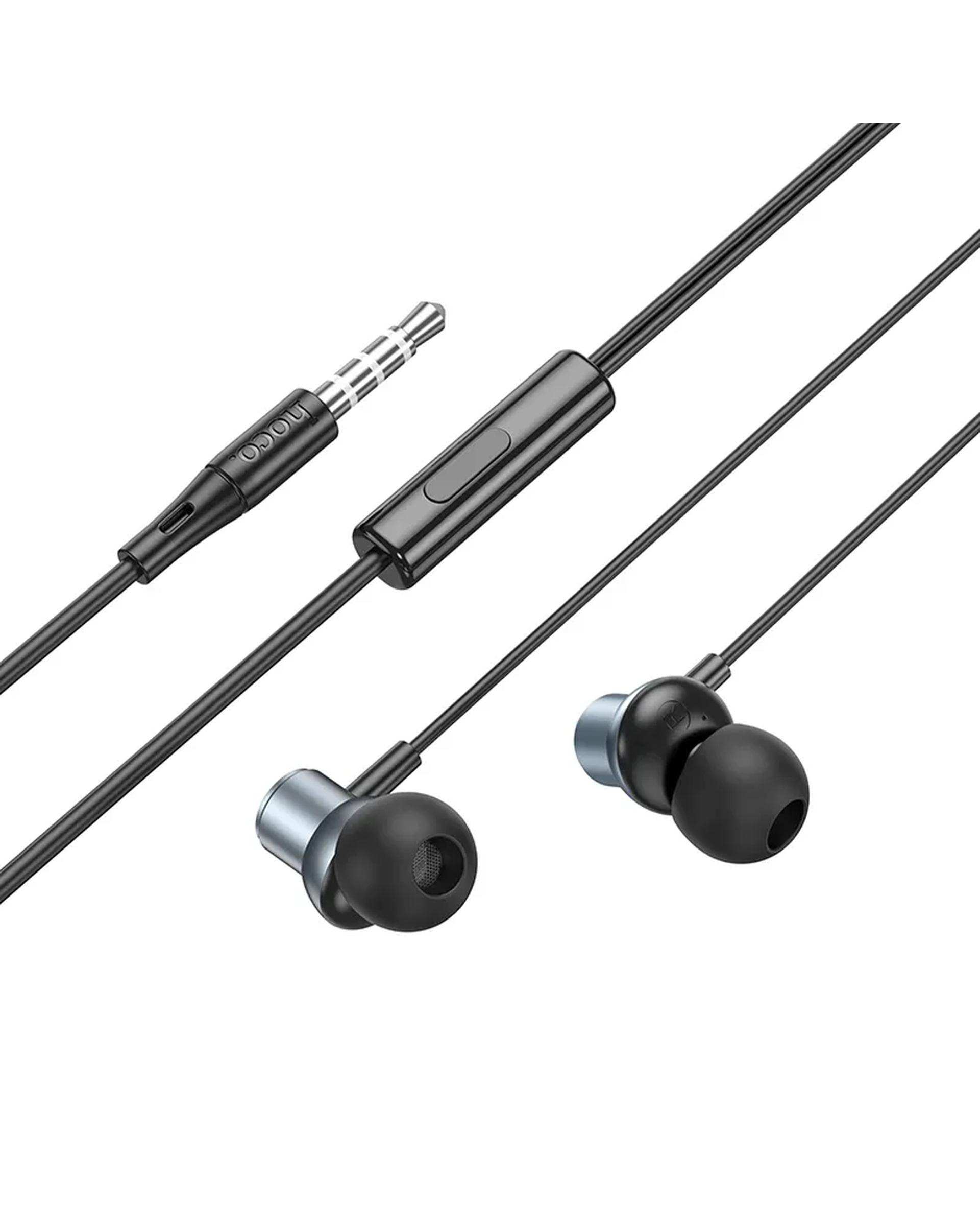 هندزفری سیمی مشکی هوکو HOCO مدل M110