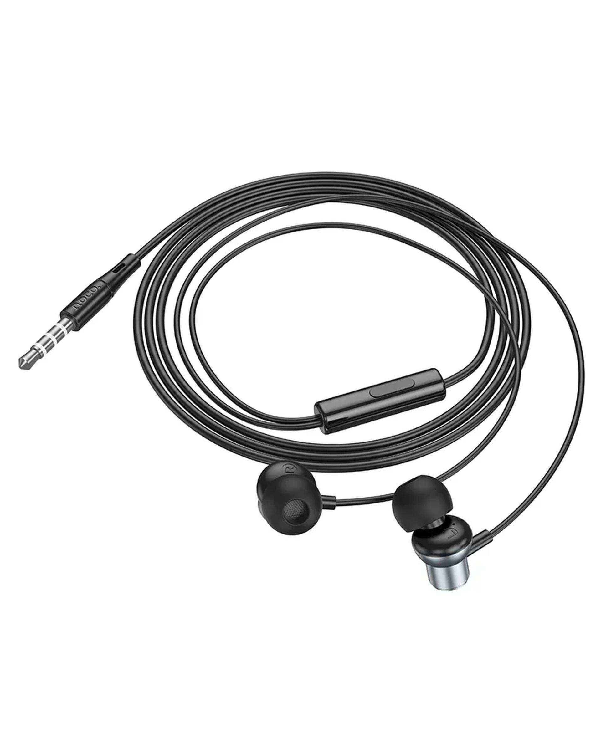 هندزفری سیمی مشکی هوکو HOCO مدل M110