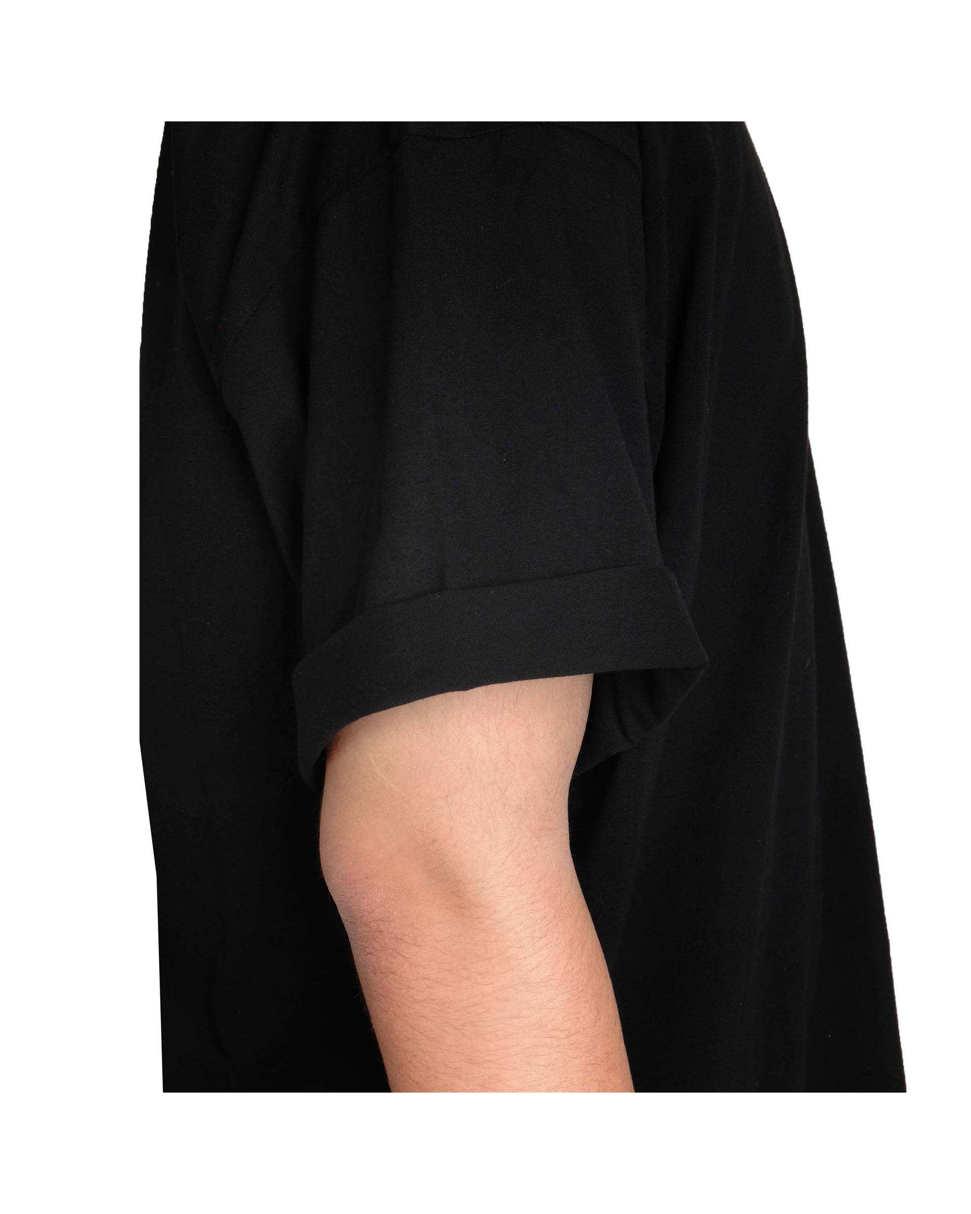 تی شرت مردانه اورسایز مشکی کیکمو اورجینال Orginal کد KMT-031104