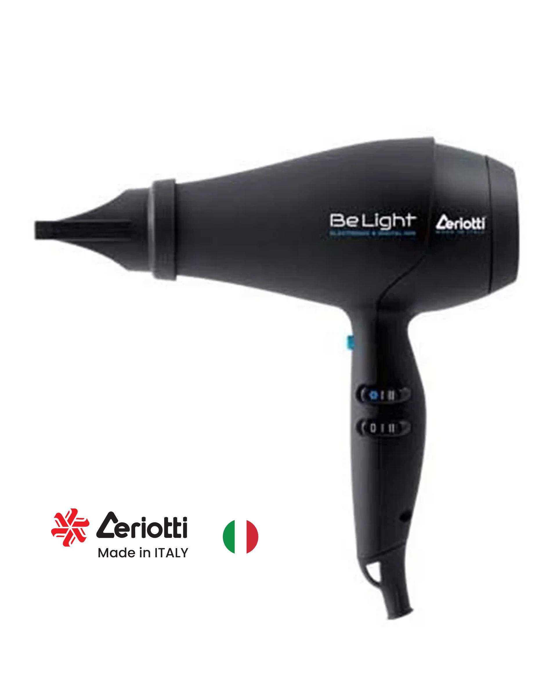 سشوار 2300 وات نقره ای سریوتی Ceriotti مدل Be Light