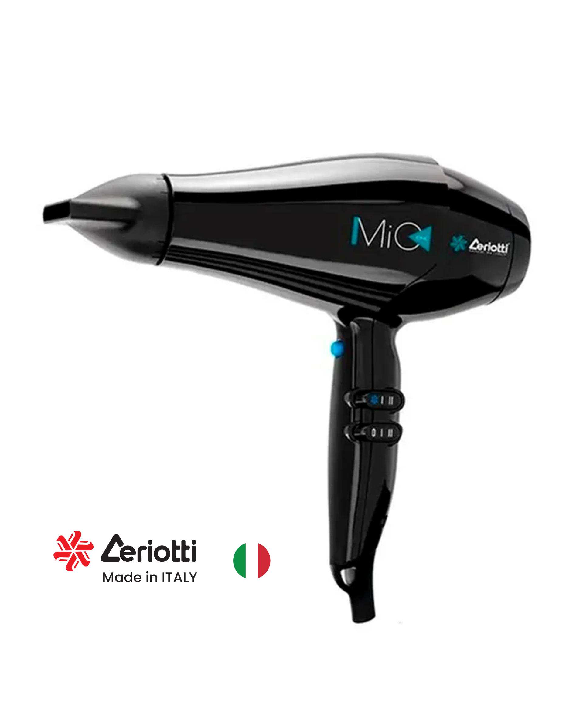 سشوار 2250 وات مشکی سریوتی Ceriotti مدل MiO