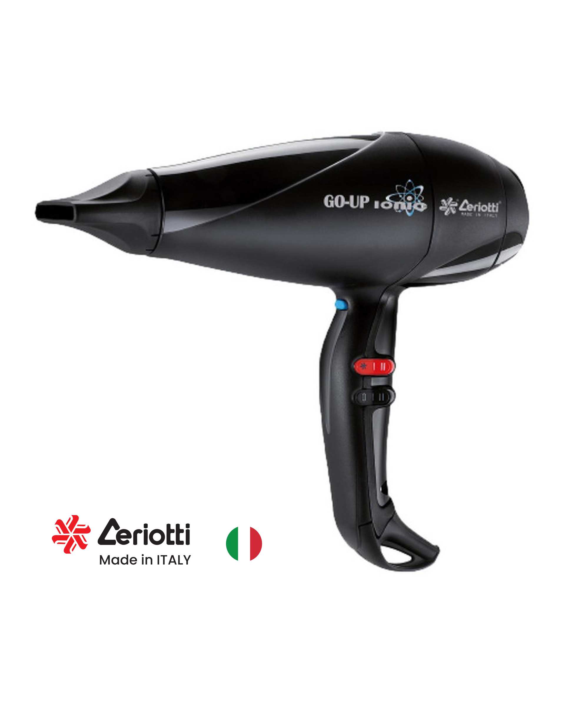 سشوار 2500 وات مشکی سریوتی Ceriotti مدل GO-UP