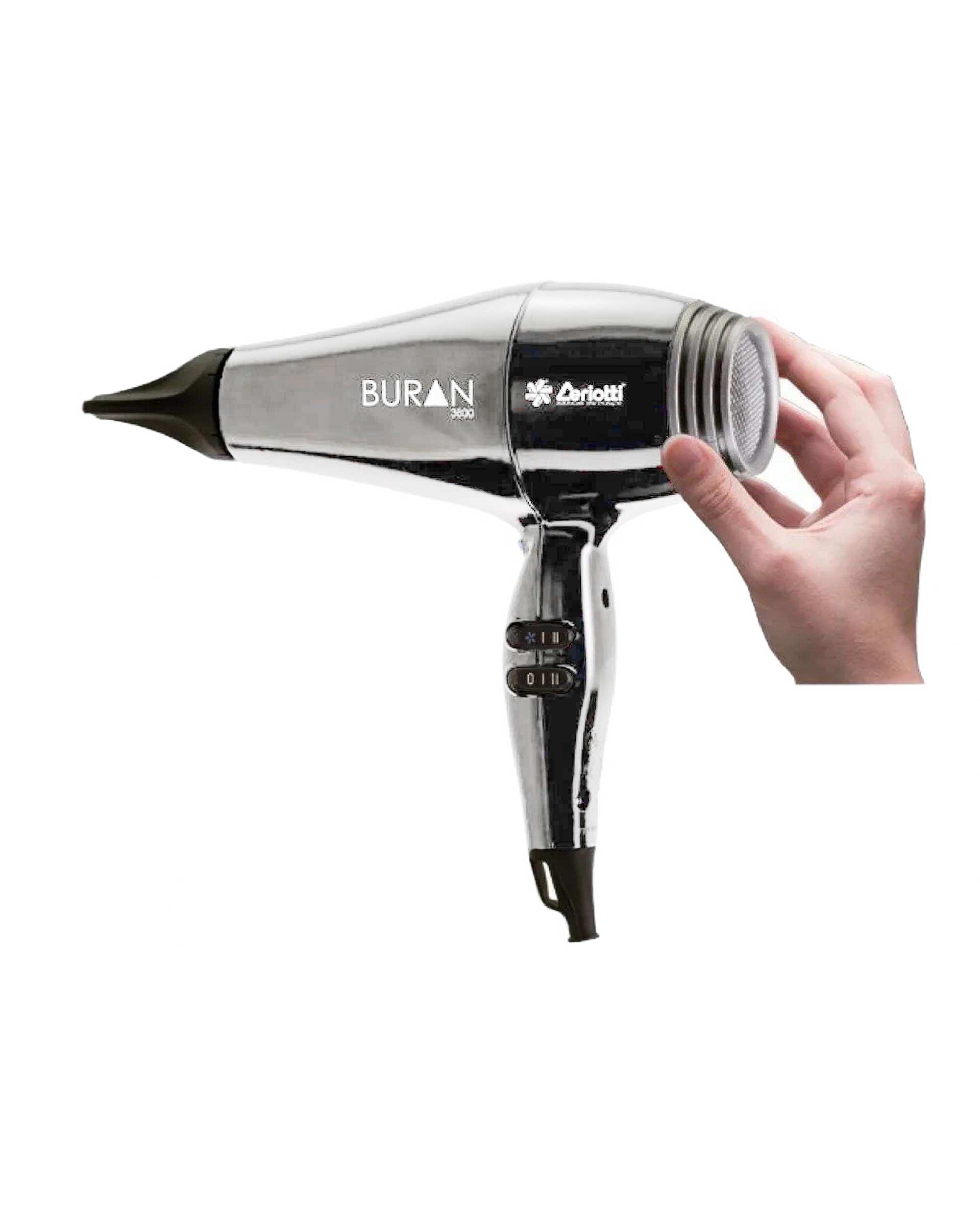 سشوار 2200 وات خاکستری سریوتی Ceriotti مدل BURAN