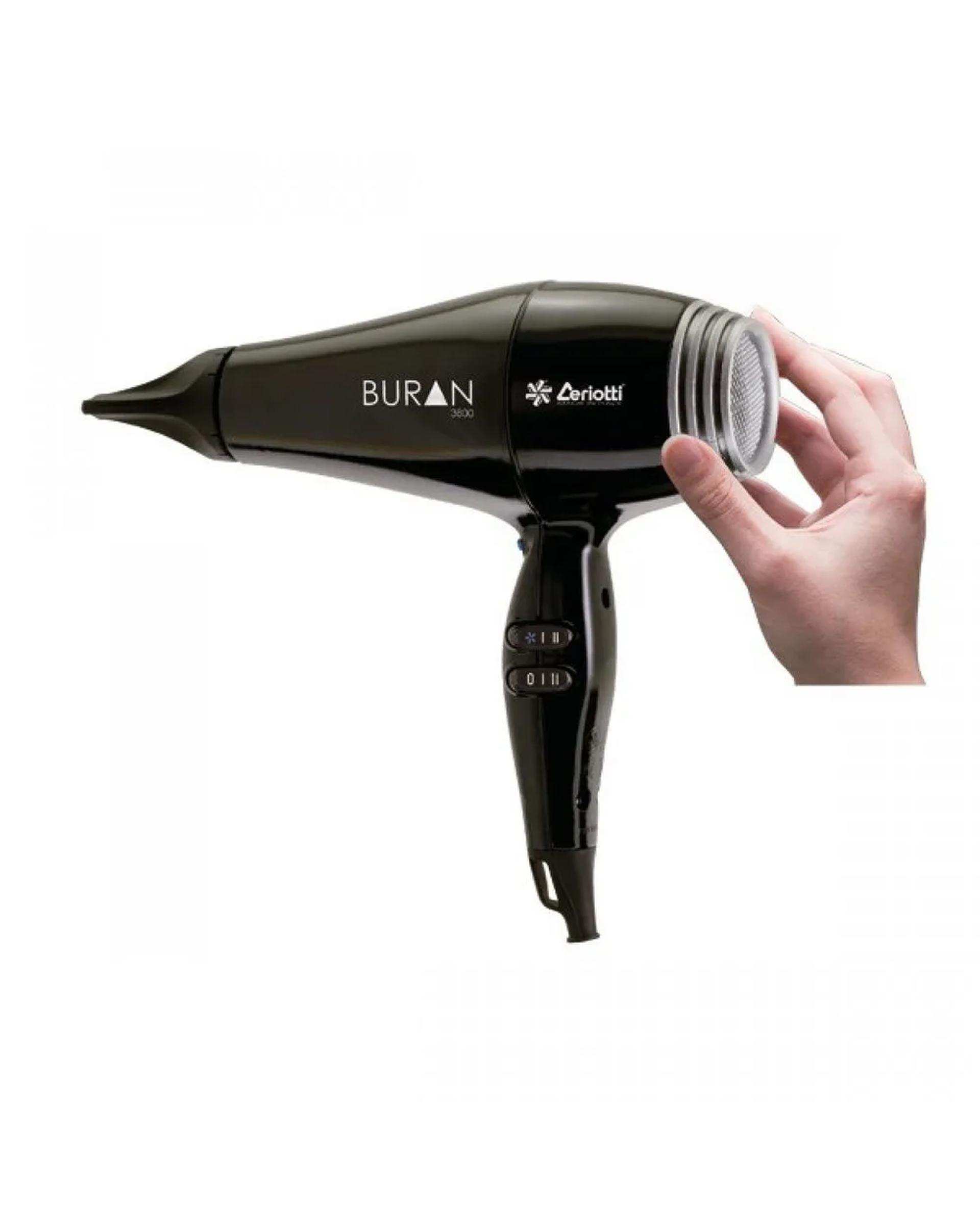 سشوار 2200 وات مشکی سریوتی Ceriotti مدل BURAN