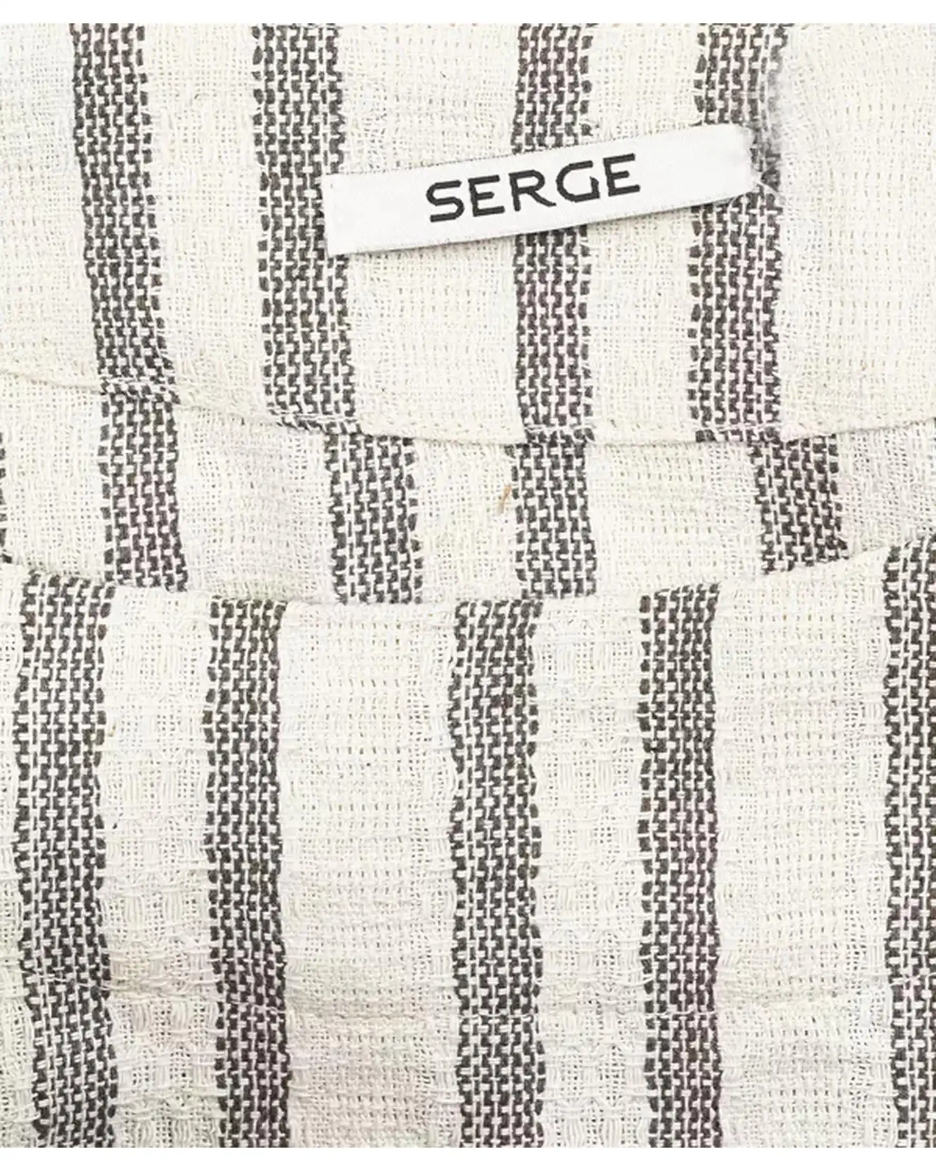 مانتو زنانه قهوه ای سرژه Serge کد 206424