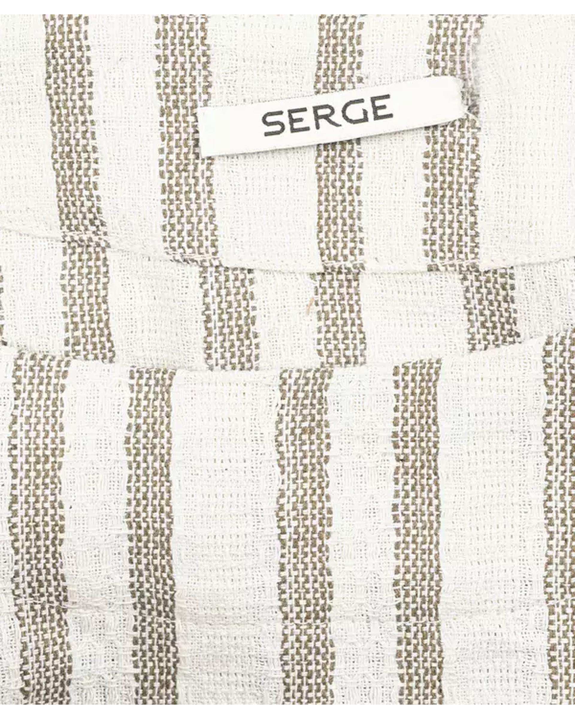 مانتو زنانه قهوه ای روشن سرژه Serge کد 206424