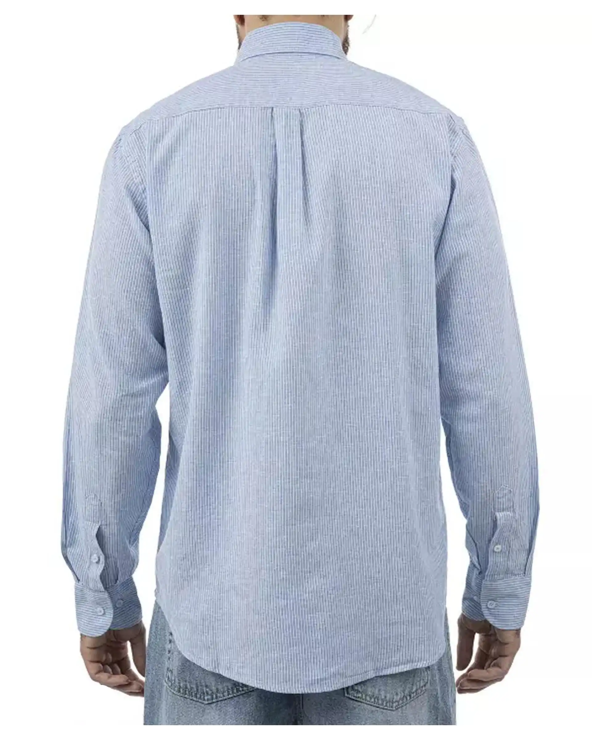 پیراهن مردانه آبی روشن سوپردرای Superdry کد M13S50301N