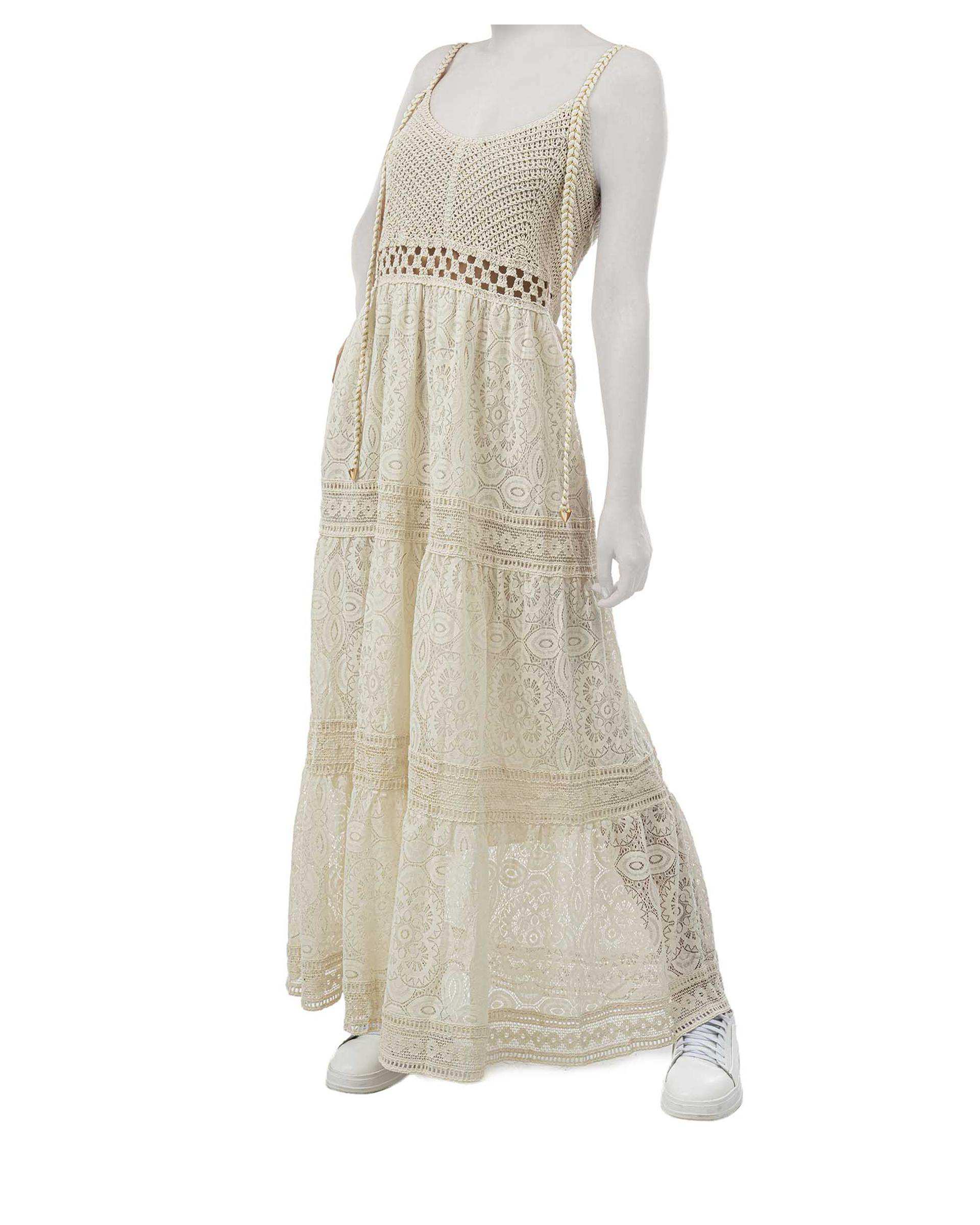 پیراهن زنانه شیری سوپردرای Superdry کد W18S50102T