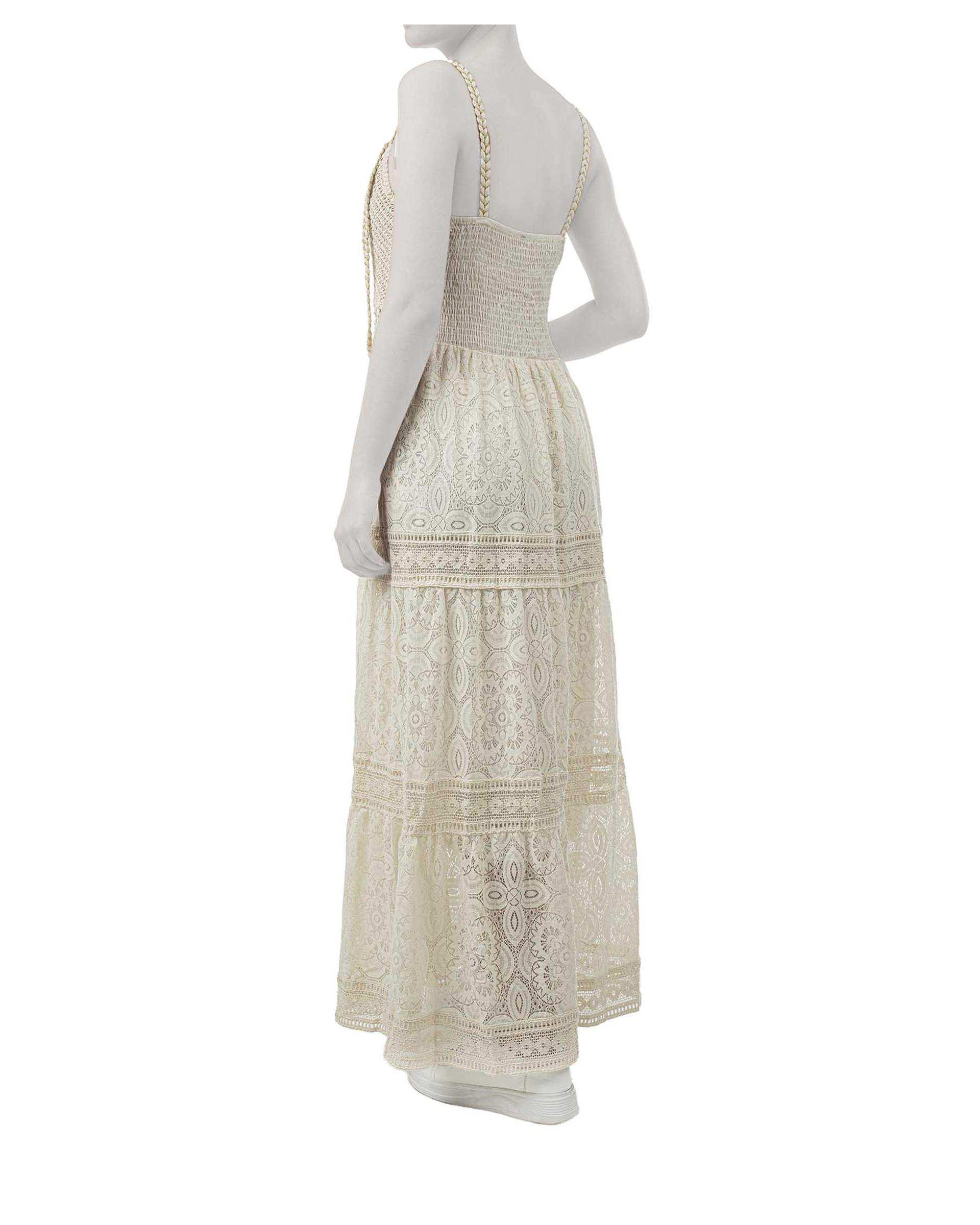 پیراهن زنانه شیری سوپردرای Superdry کد W18S50102T