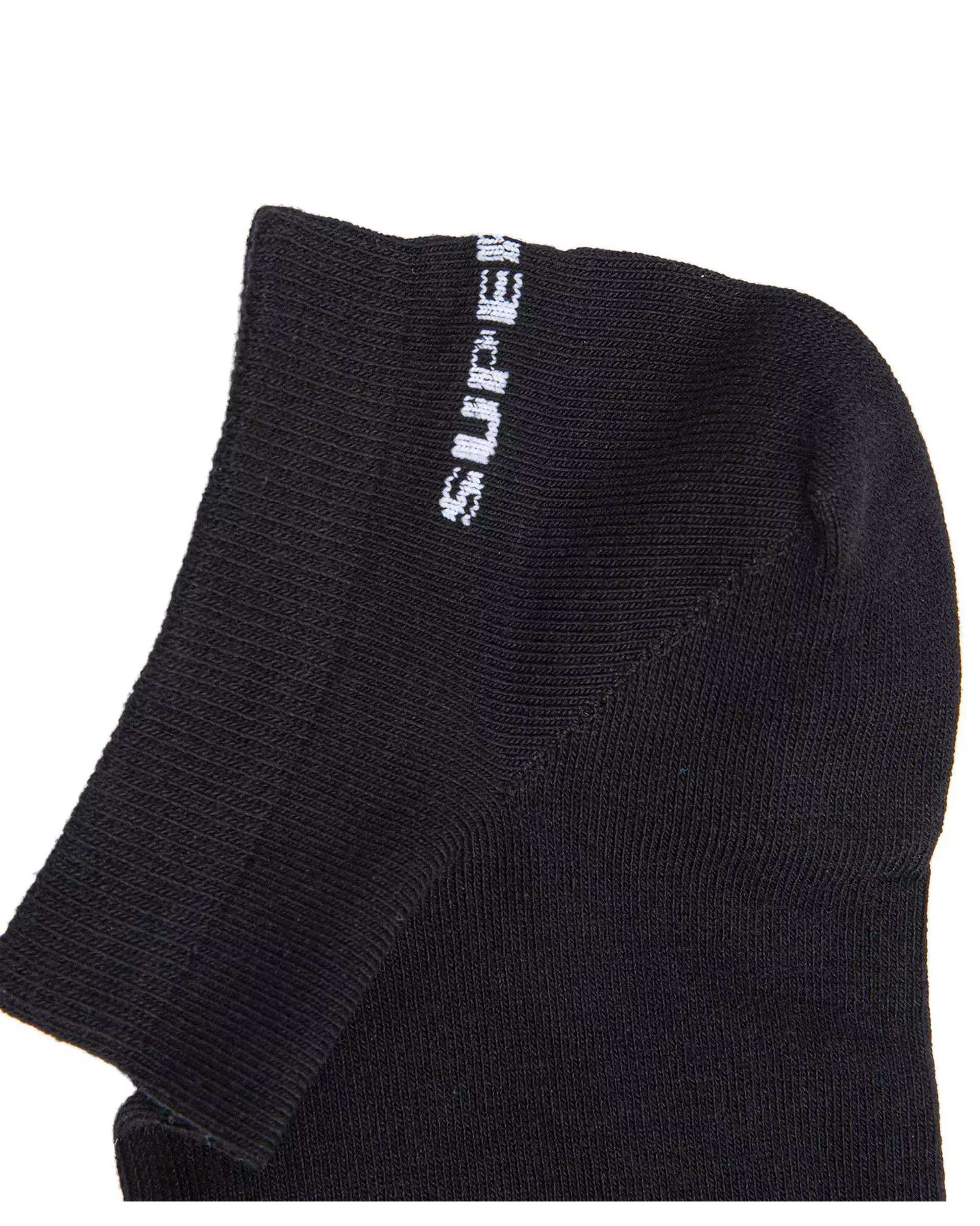 جوراب مردانه مچی سفید مشکی سوپردرای Superdry کد M29S51301X بسته دو عددی
