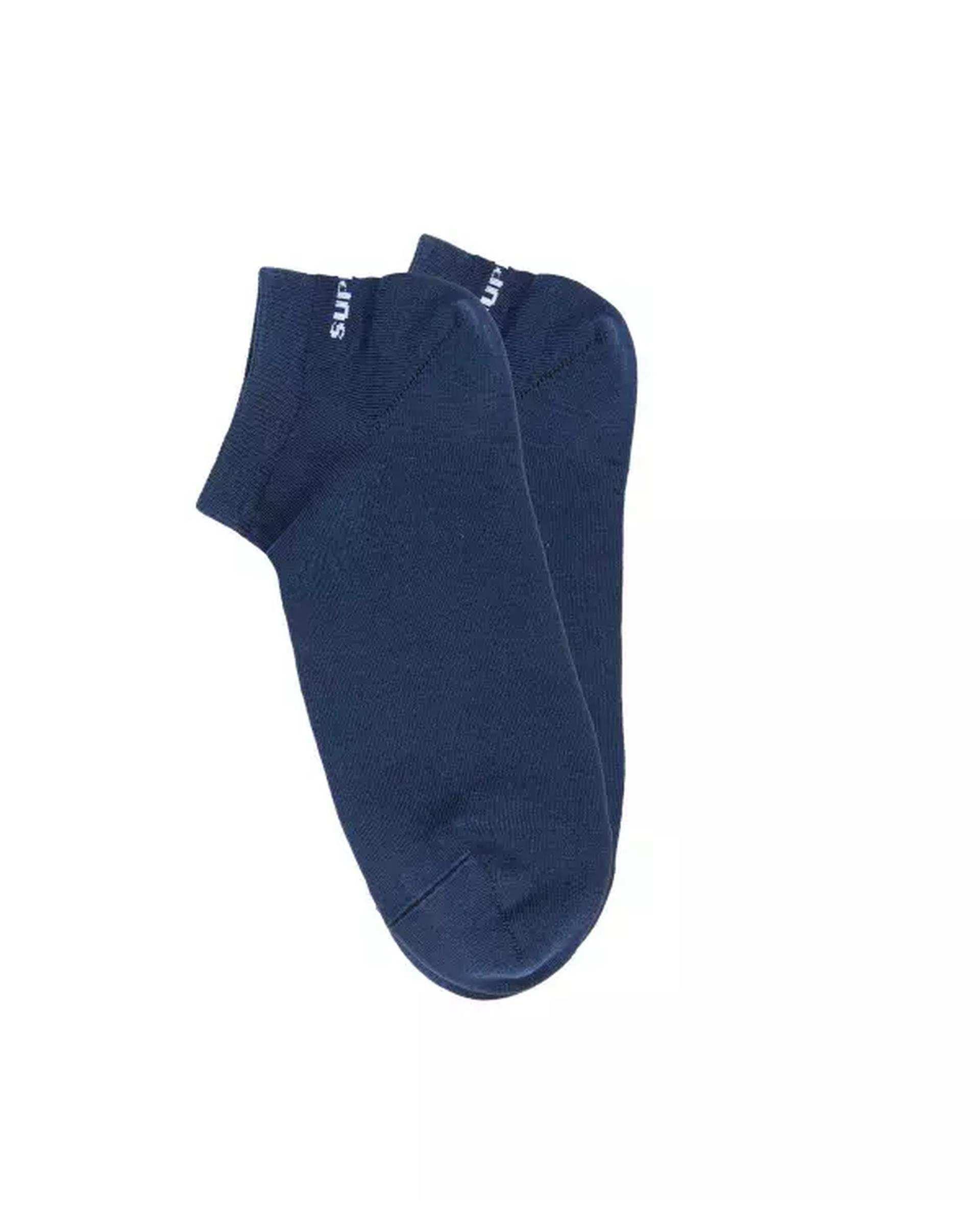 جوراب مردانه مچی سرمه ای آبی سوپردرای Superdry کد M29S51301X بسته دو عددی