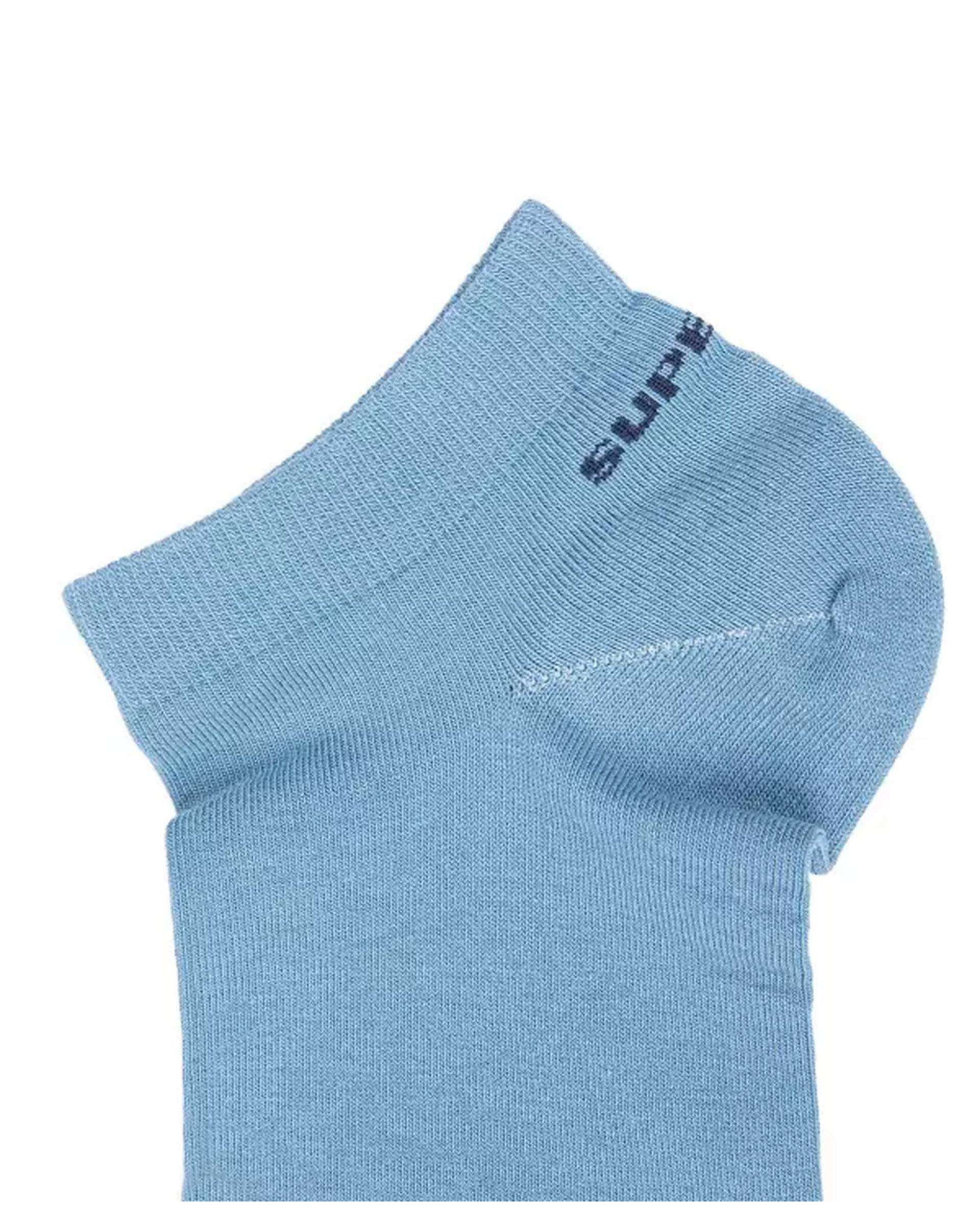 جوراب مردانه مچی سرمه ای آبی سوپردرای Superdry کد M29S51301X بسته دو عددی