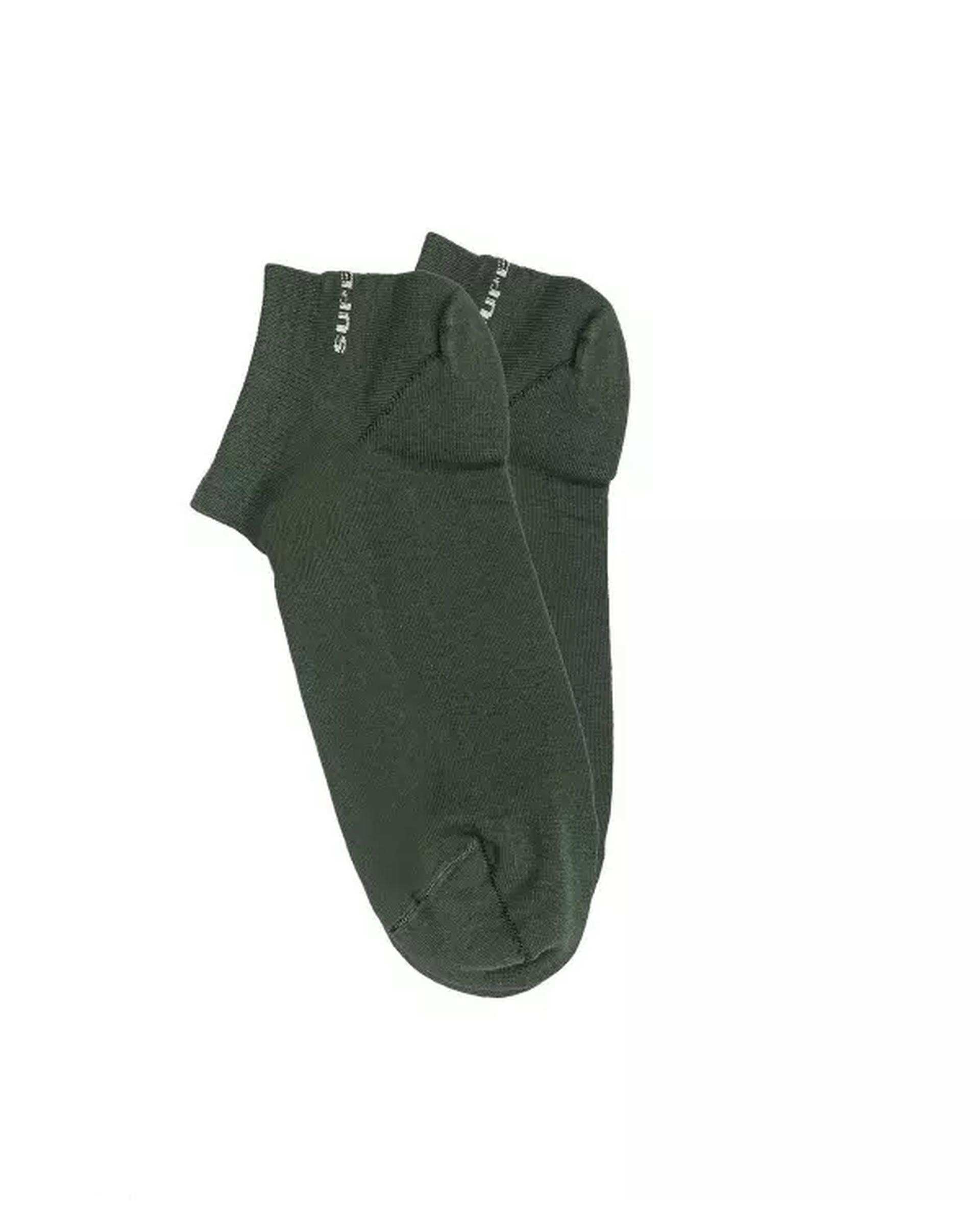 جوراب مردانه مچی طوسی سبز سوپردرای Superdry کد M29S51301X بسته دو عددی