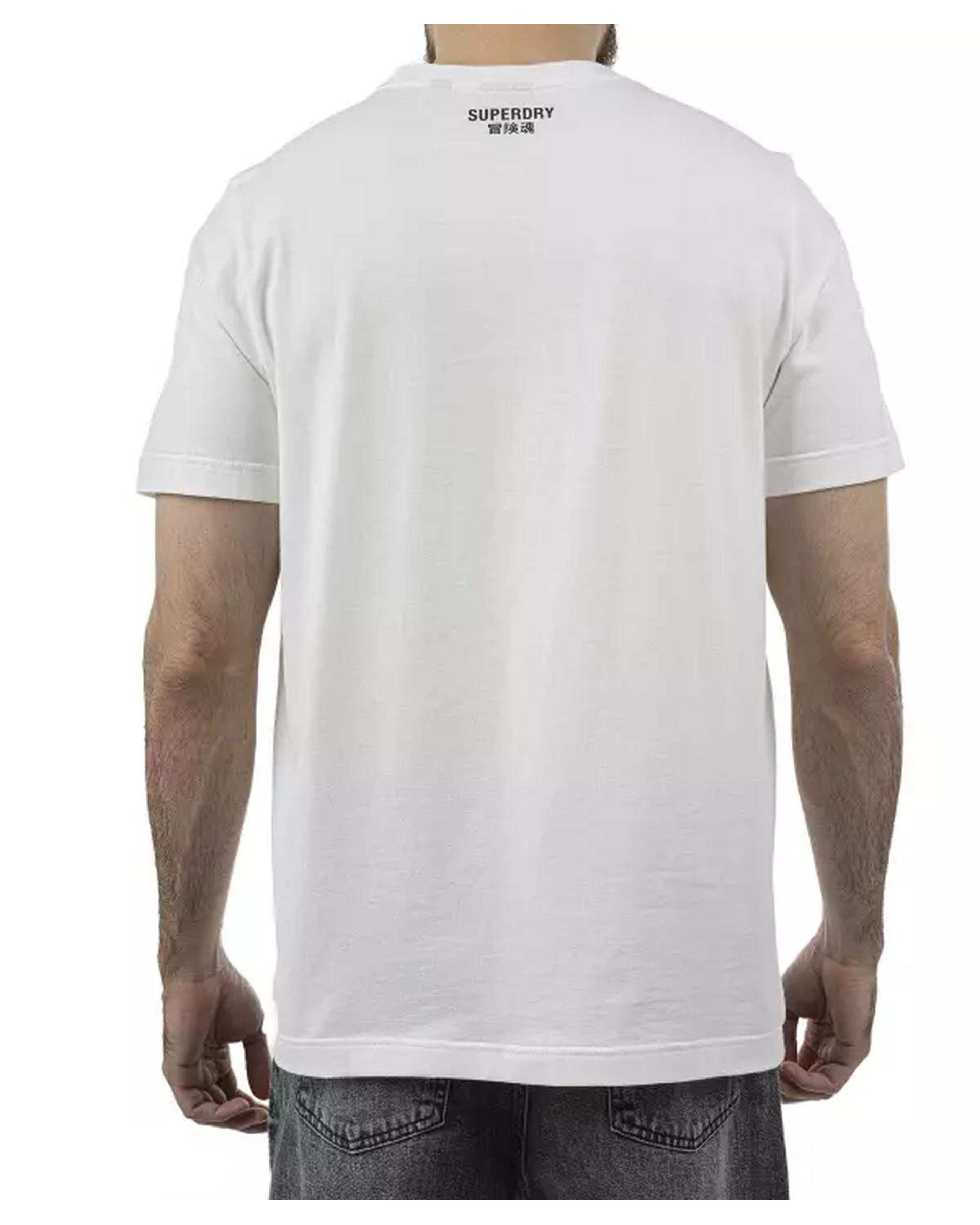 تی شرت مردانه سفید سوپردرای Superdry کد M10A41604C