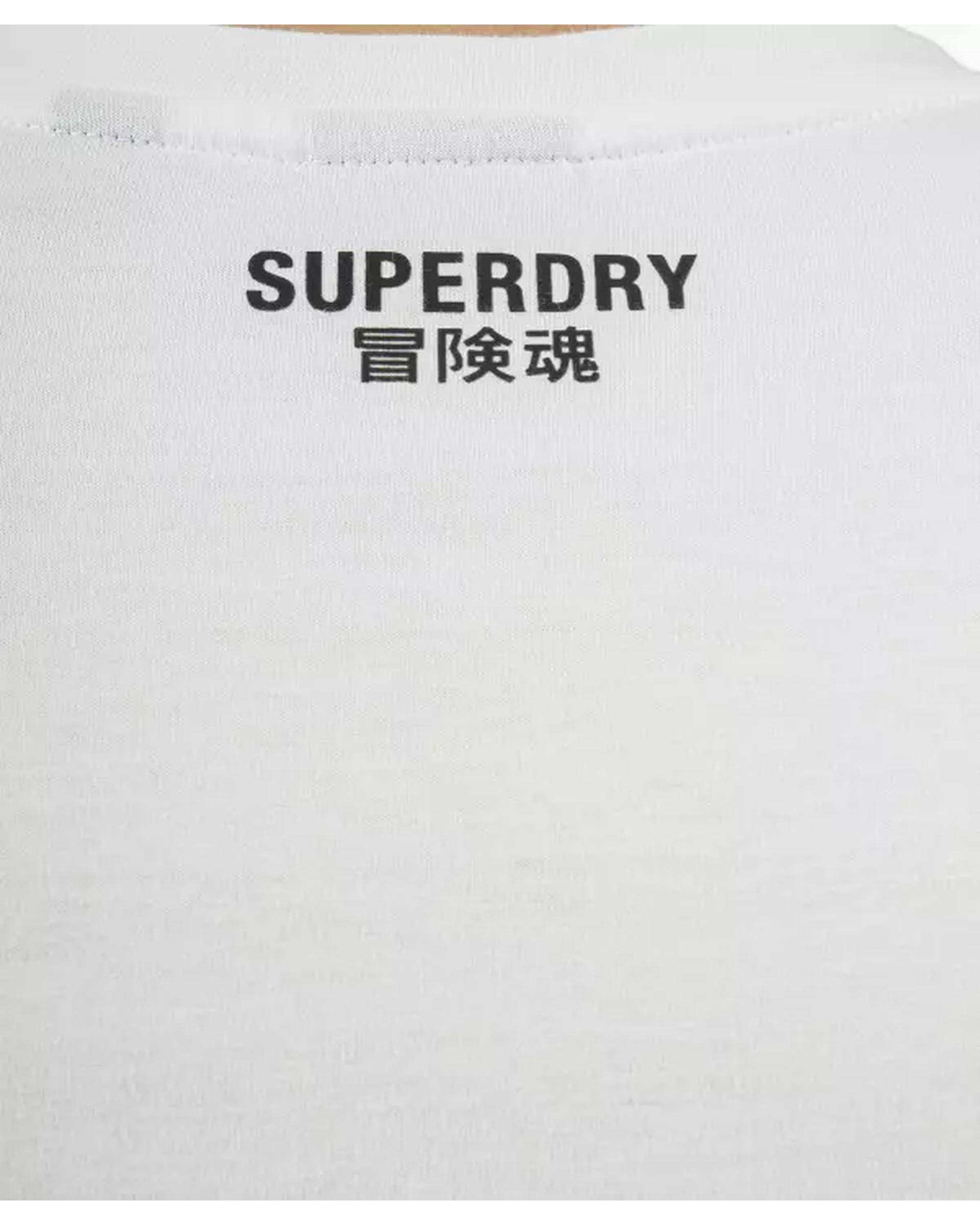 تی شرت مردانه سفید سوپردرای Superdry کد M10A41604C