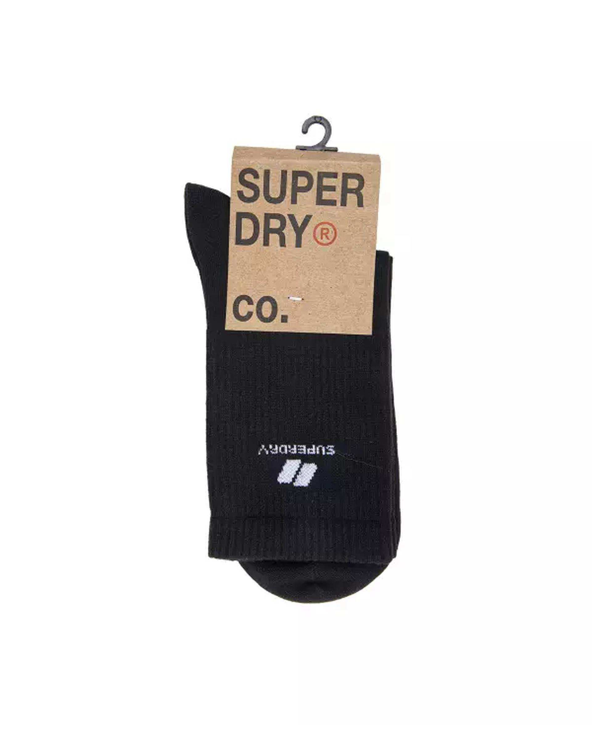 جوراب مردانه ساقدار مشکی سوپردرای Superdry کد M29A41302X