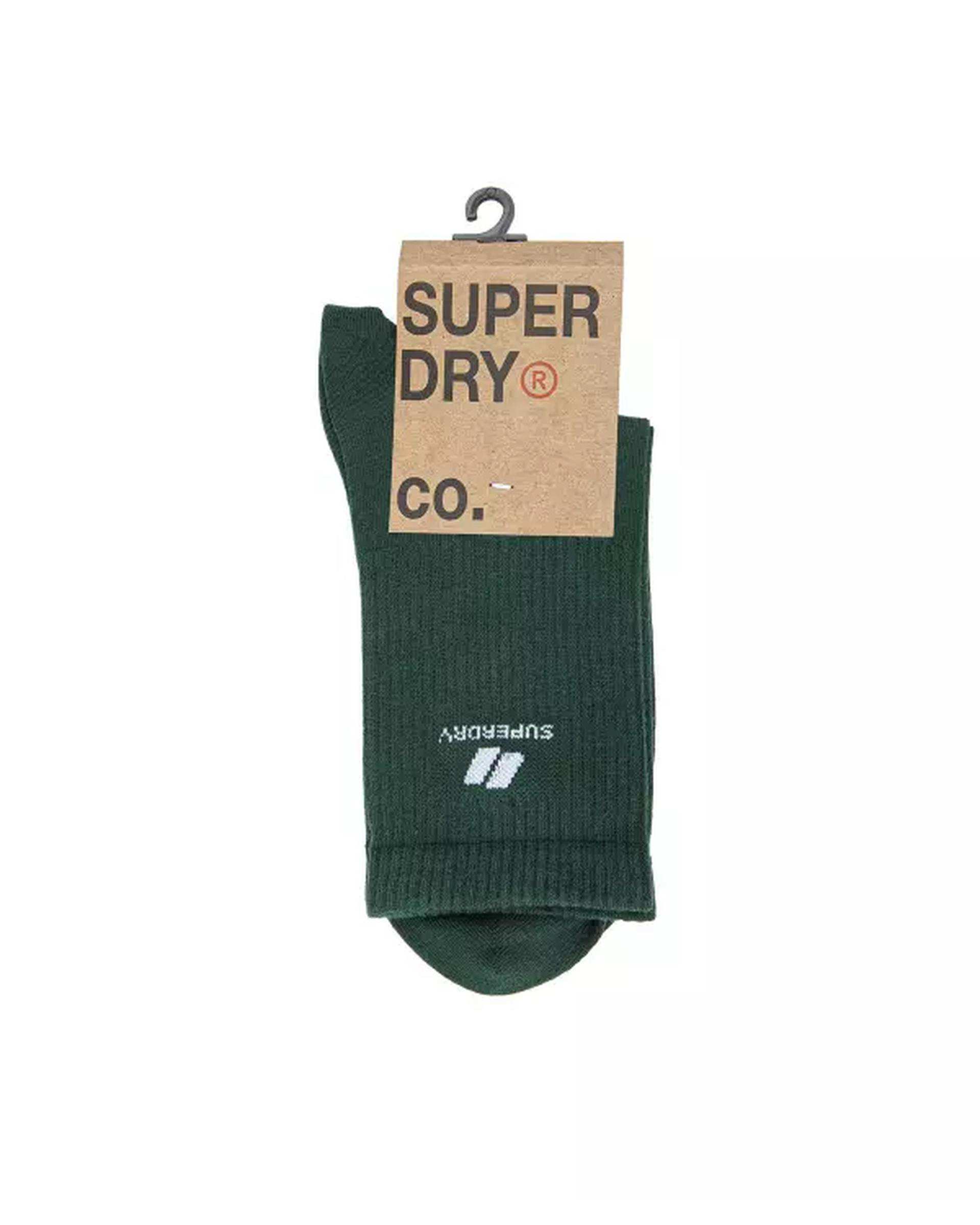 جوراب مردانه ساقدار سبز تیره سوپردرای Superdry کد M29A41302X