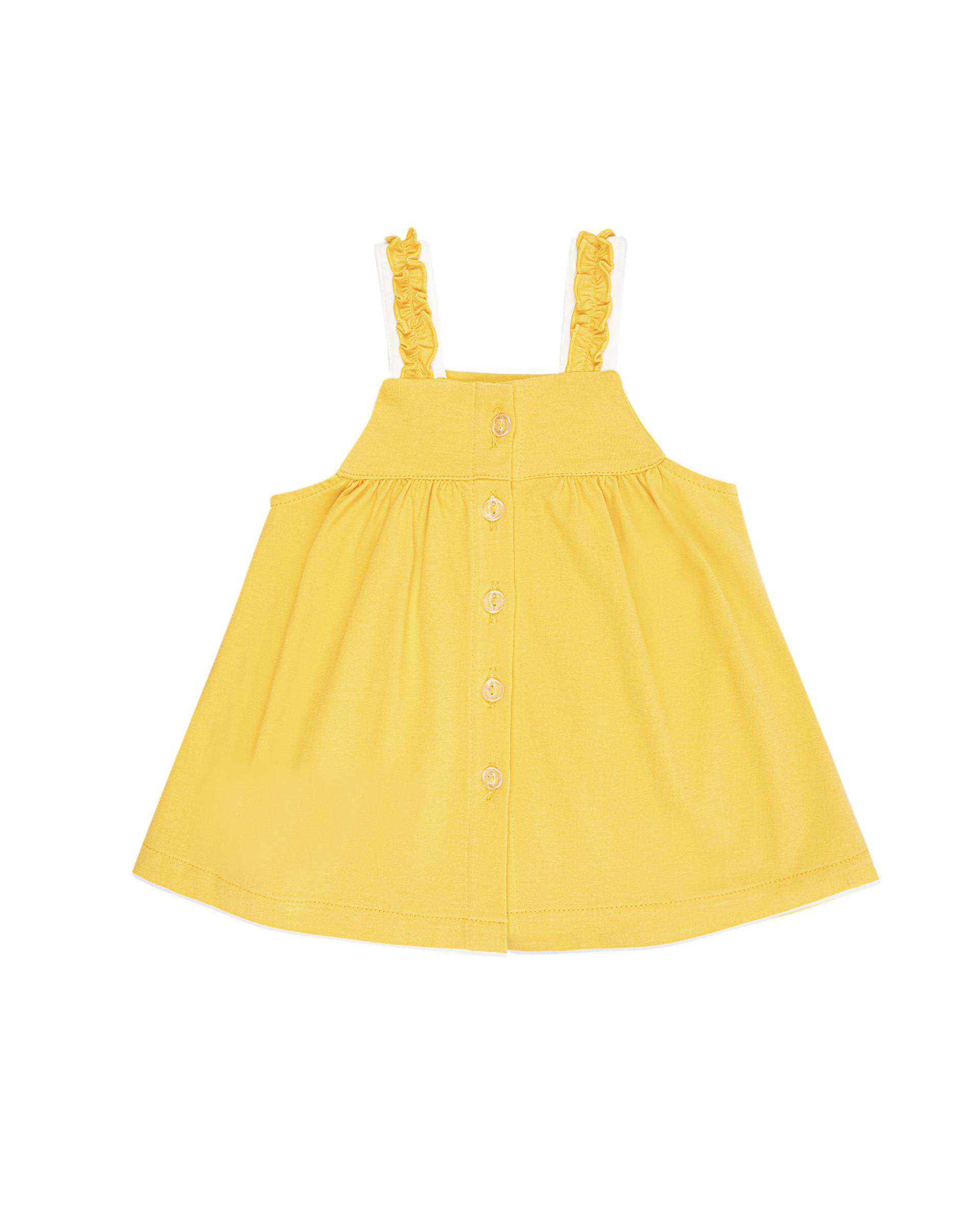 ست تاپ و شلوارک دخترانه نوزادی فیورلا Fiorella مدل happy sun کد 25021