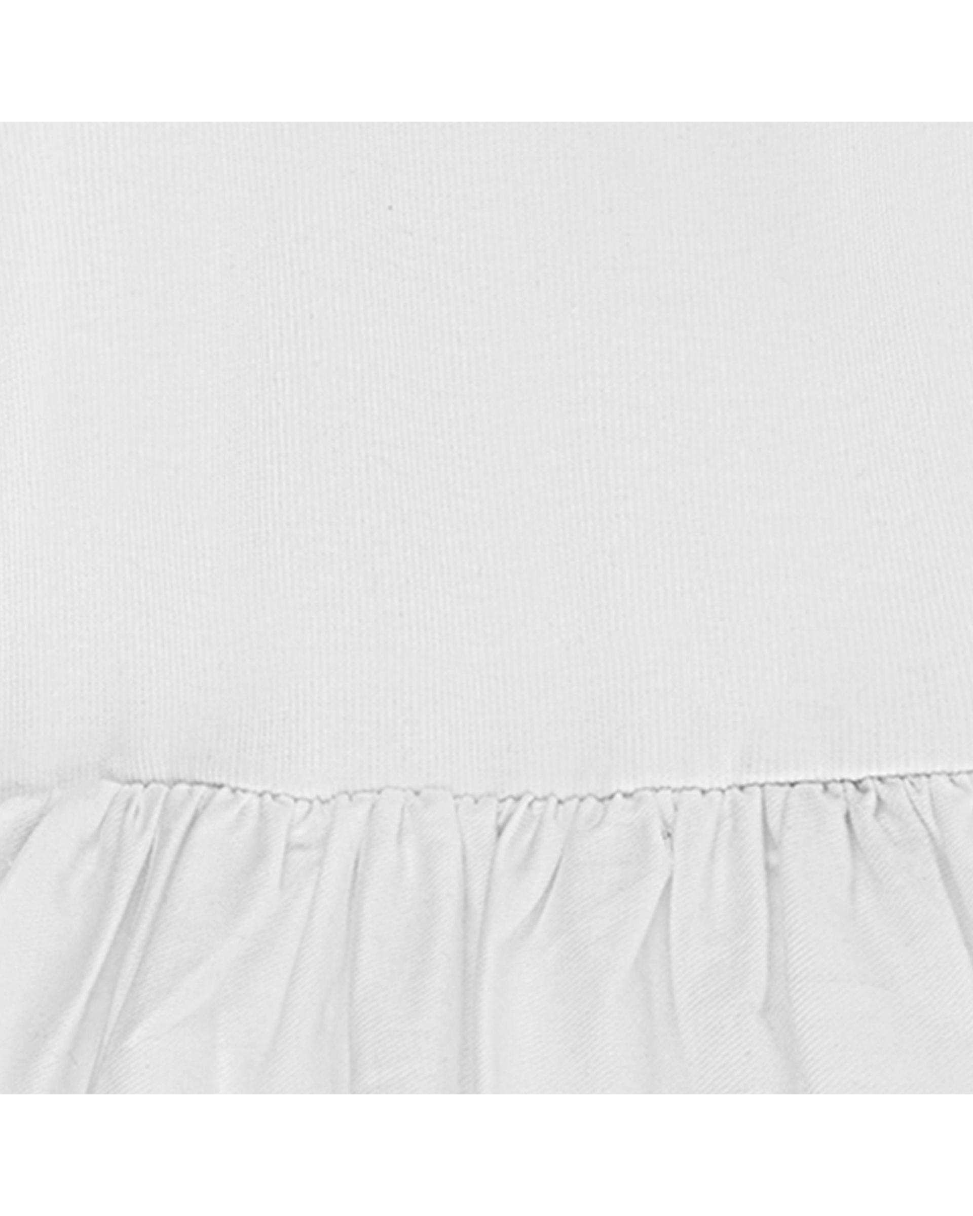 پیراهن دخترانه سفید فیورلا Fiorella مدل فانتزی کد 35023