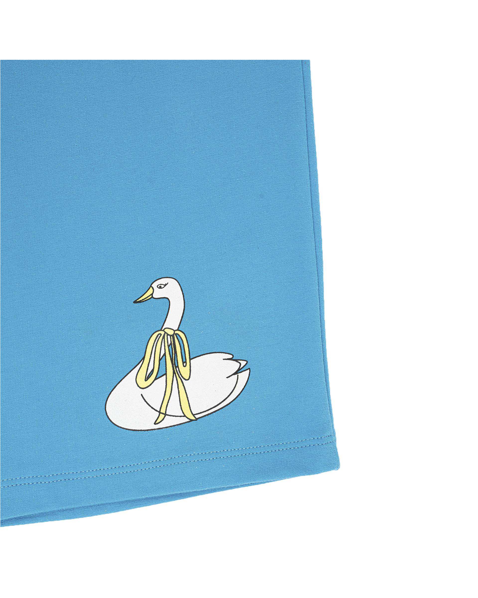 ست تی شرت و شلوارک دخترانه فیورلا Fiorella مدل خانم مرغابی کد 45084