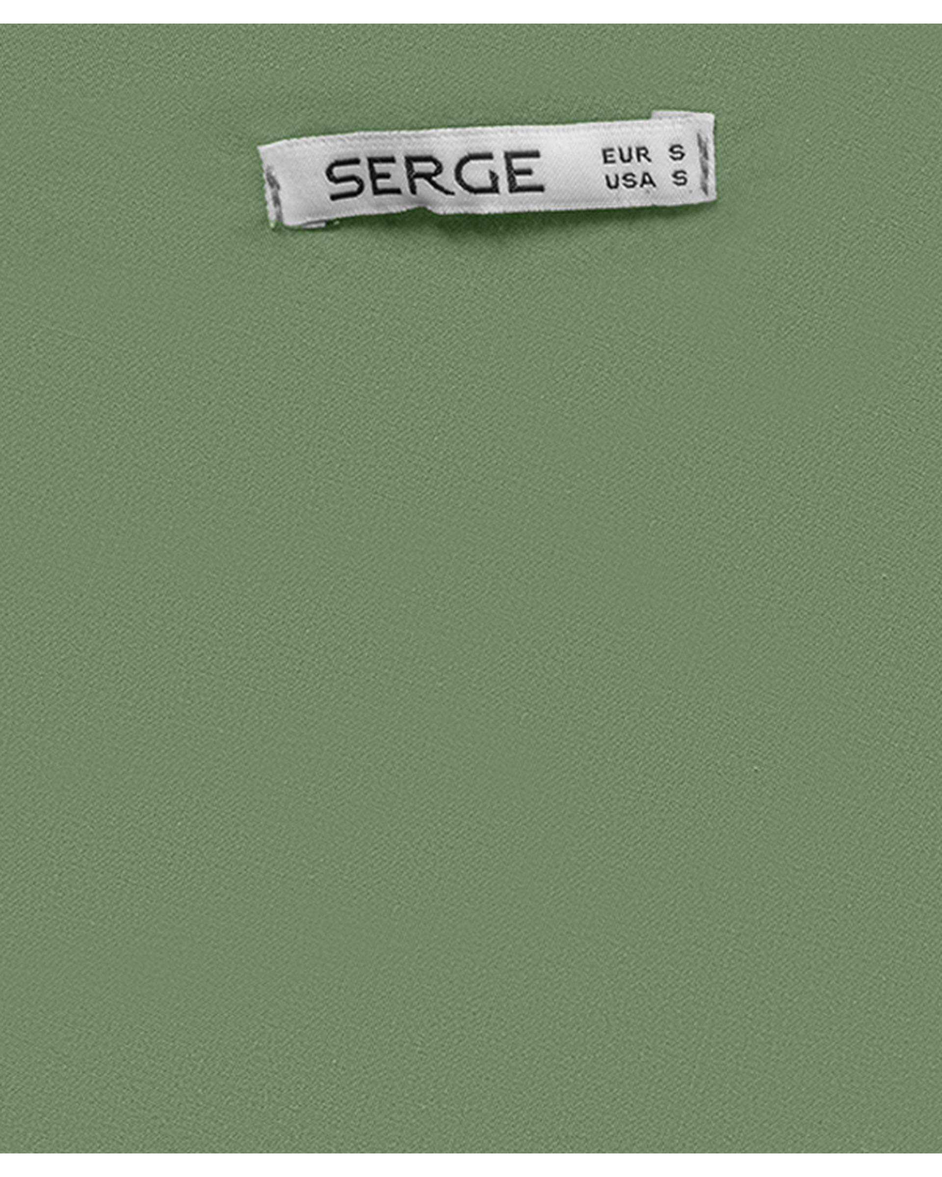 تاپ زنانه سبز سرژه Serge کد 202654