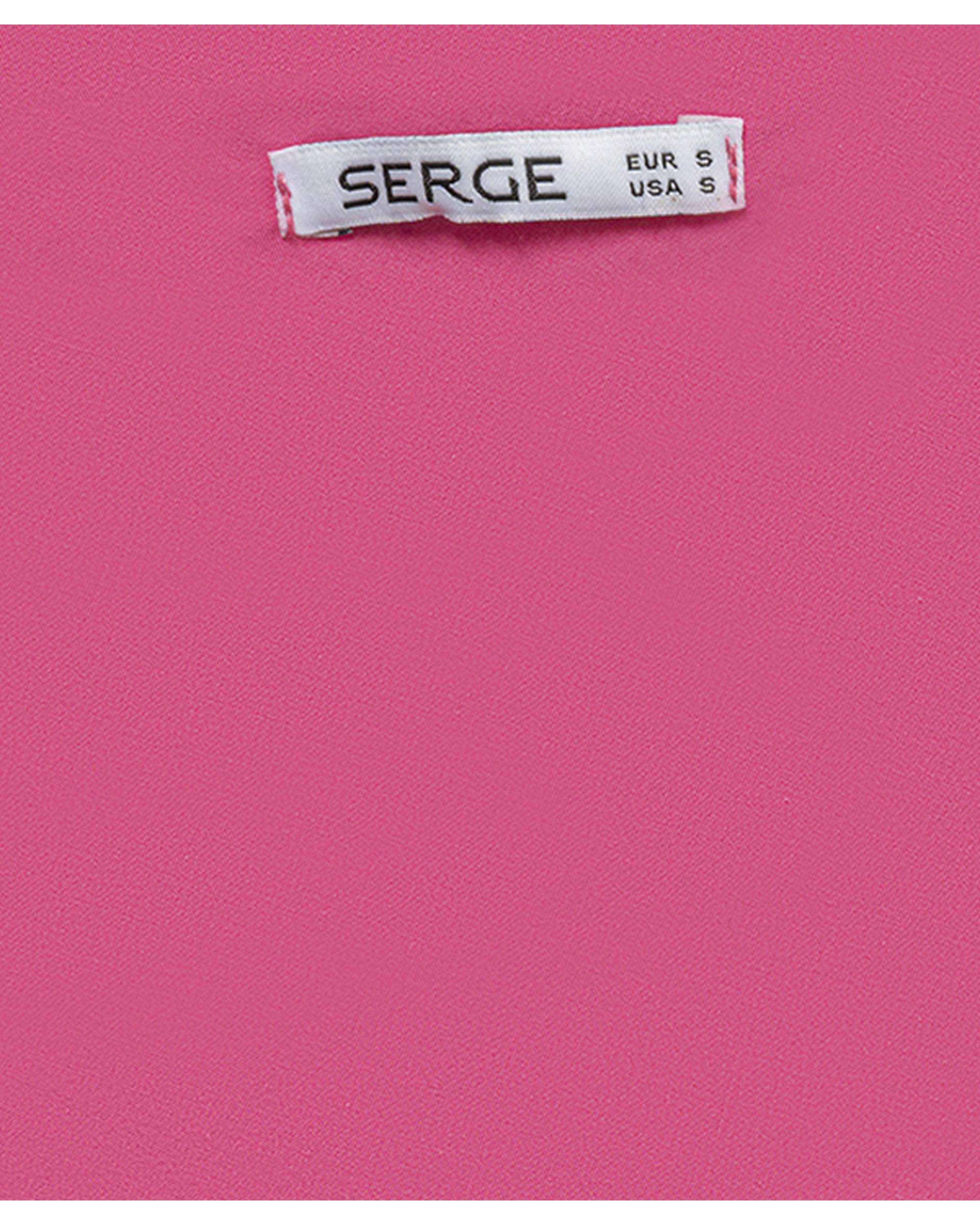 تاپ زنانه سرخابی سرژه Serge کد 202654