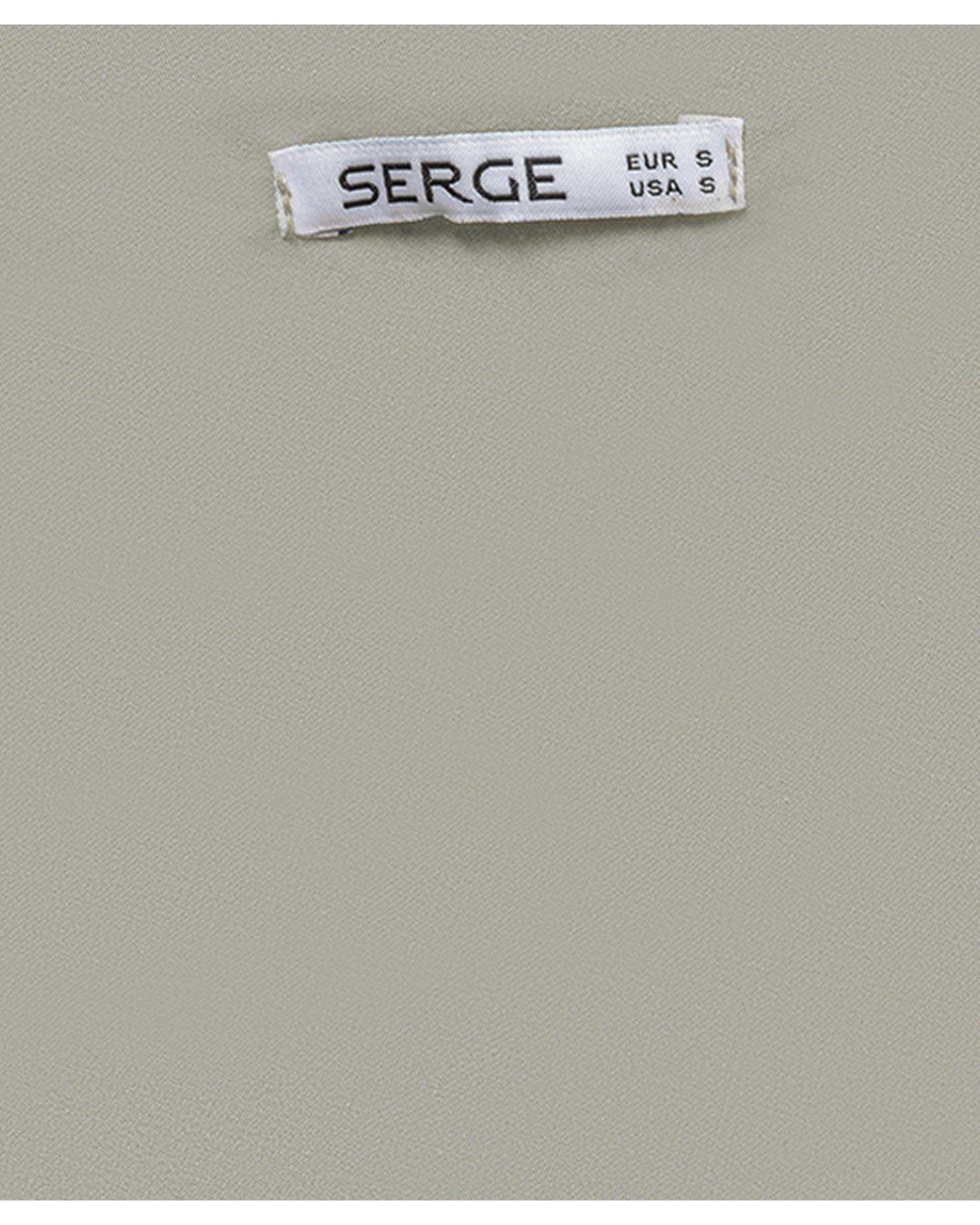 تاپ زنانه طوسی سرژه Serge کد 202654